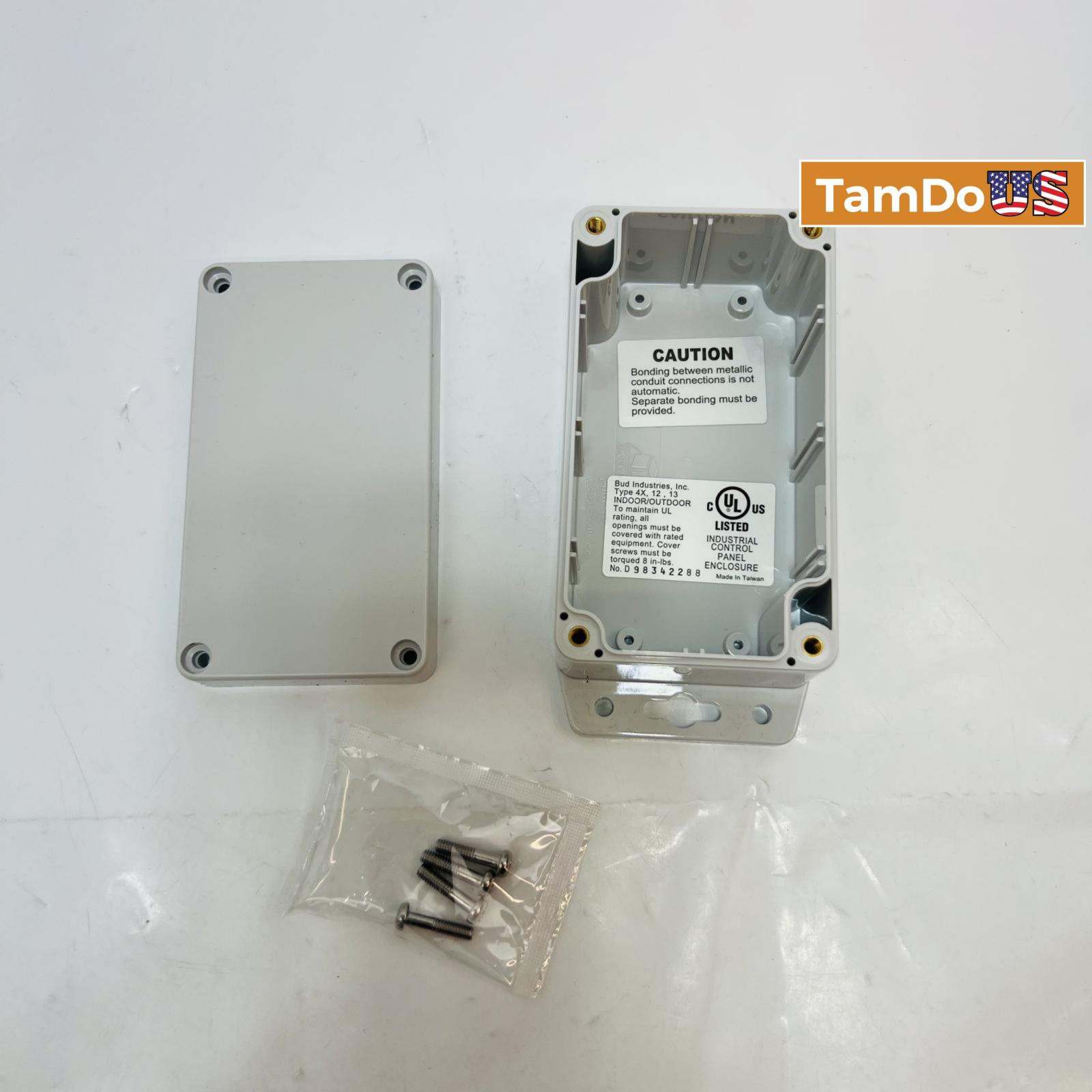 Lot of 2 BUD Industries Pn-1322 Enclosure Junction Box - Photo 5