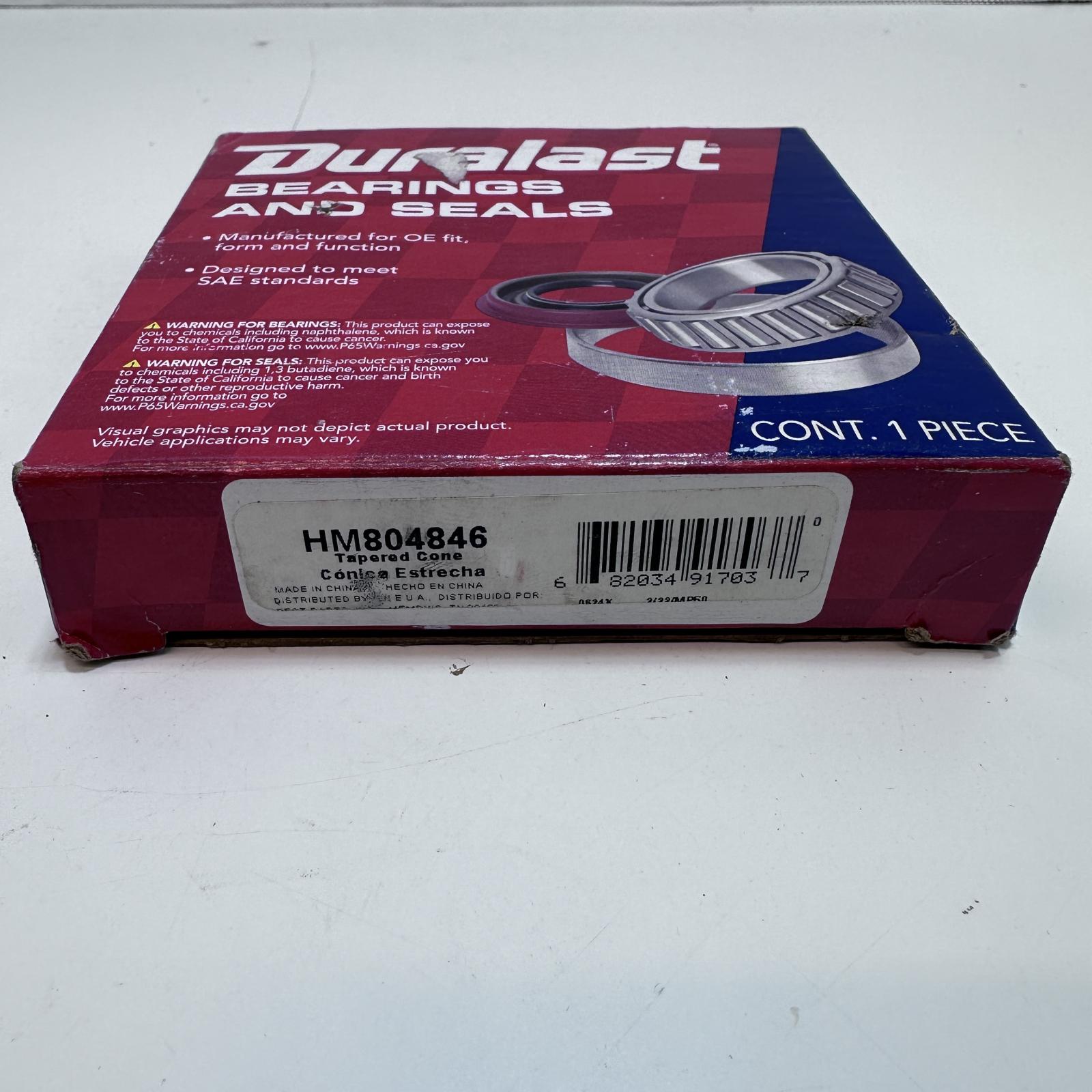 Duralast Bearing HM804846 - Photo 3