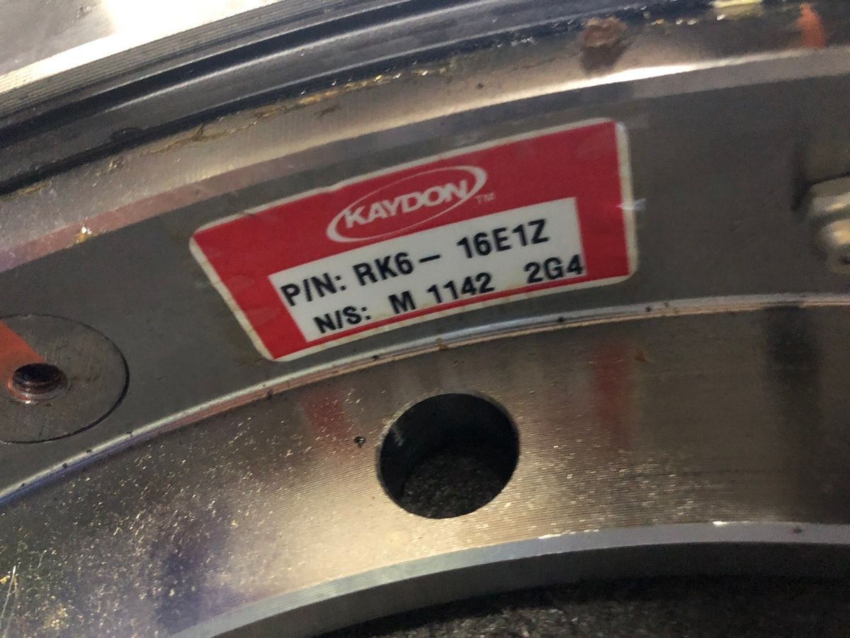 KAYDON RK6-16E1Z Slewing Ring Turntable Bearing Flanged Gear 11.9x19.9x2.2 - Photo 4
