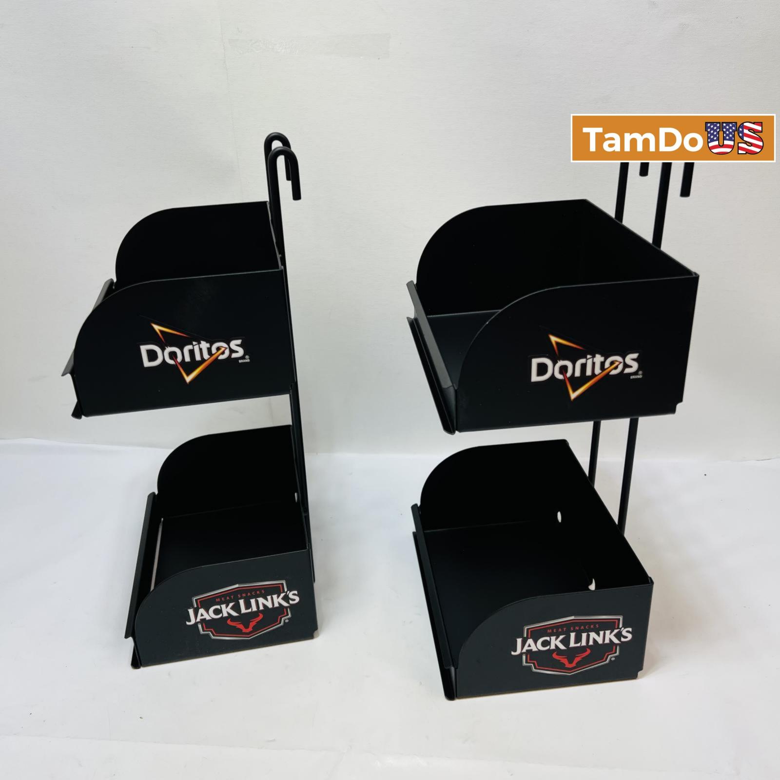 Pepsico 2Tier Food Hanger Display, Black Metal - Doritos/Jack Links - Photo 7