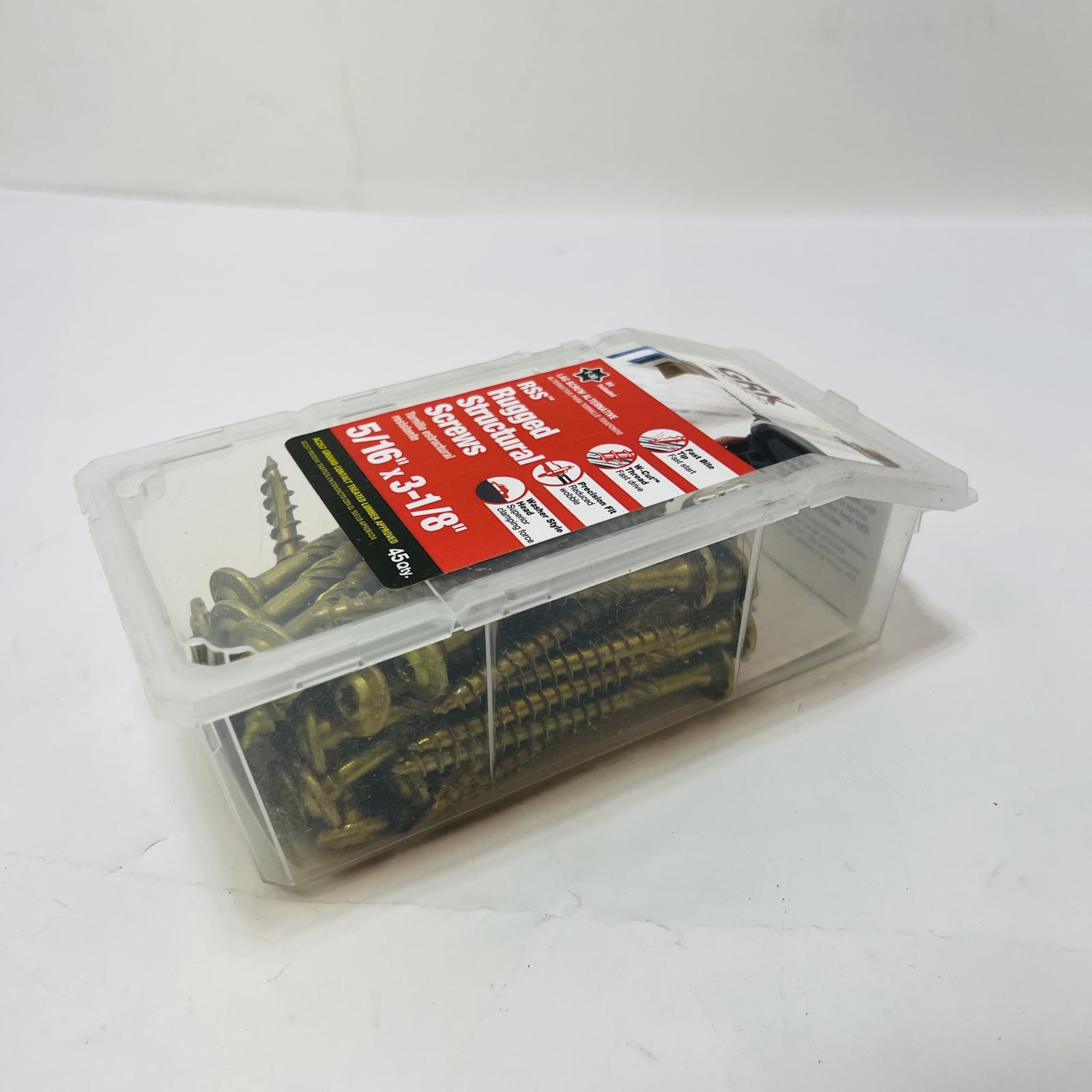 GRK FASTENERS ESR-2442 RSS 5/16" x 3-1/8" Screws 45CT - Photo 2