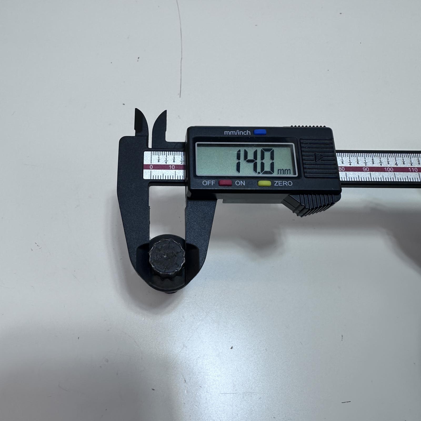 Lot of 2 Cap Screw Bolt, 14mm x 55mm Length - Photo 6