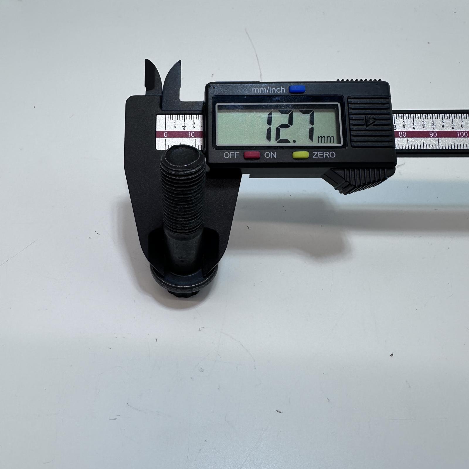 Lot of 2 Cap Screw Bolt, 14mm x 55mm Length - Photo 4