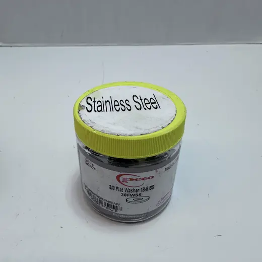 Peco 3/8" Flat Washers 100 Pack at TamDoUS Taylorsville