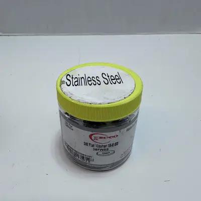 Peco 3/8" Flat Washers 100 Pack at Fasteners & Hardware in new condition