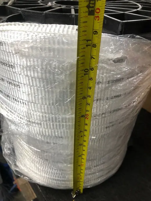 Pull Line Measuring; Polyester; Strength: 1250 lb.; 1/2 in. W; 3000 ft at TamDoUS Taylorsville