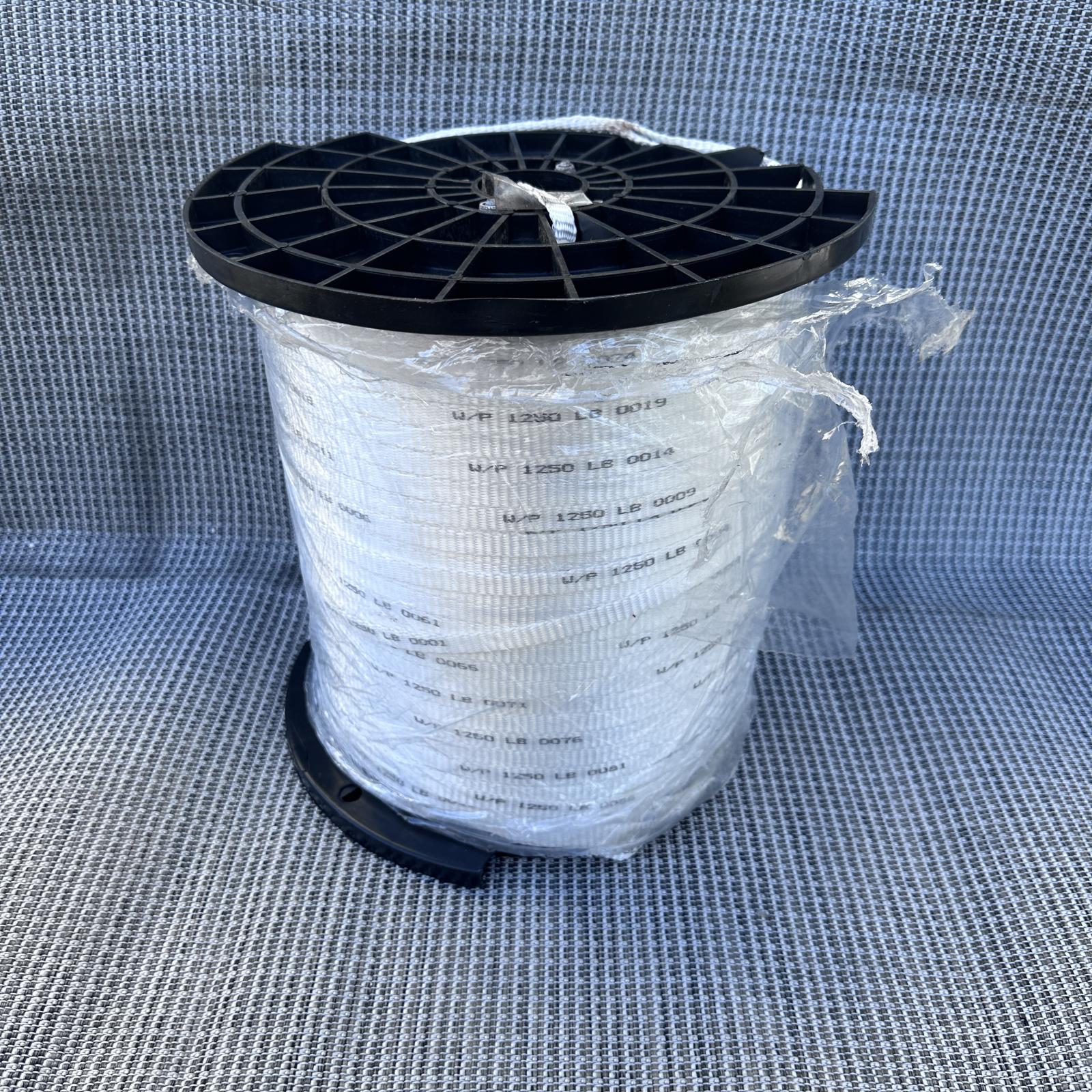 Pull Line Measuring; Polyester; Strength: 1250 lb.; 1/2 in. W; 3000 ft - Photo 6