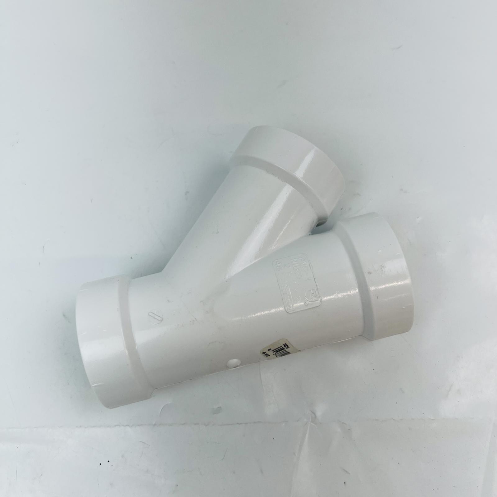 Lot of 2 Nibco 4810 PVC DWV 2" x 2" x 2" Wye Tee Fitting - Photo 4