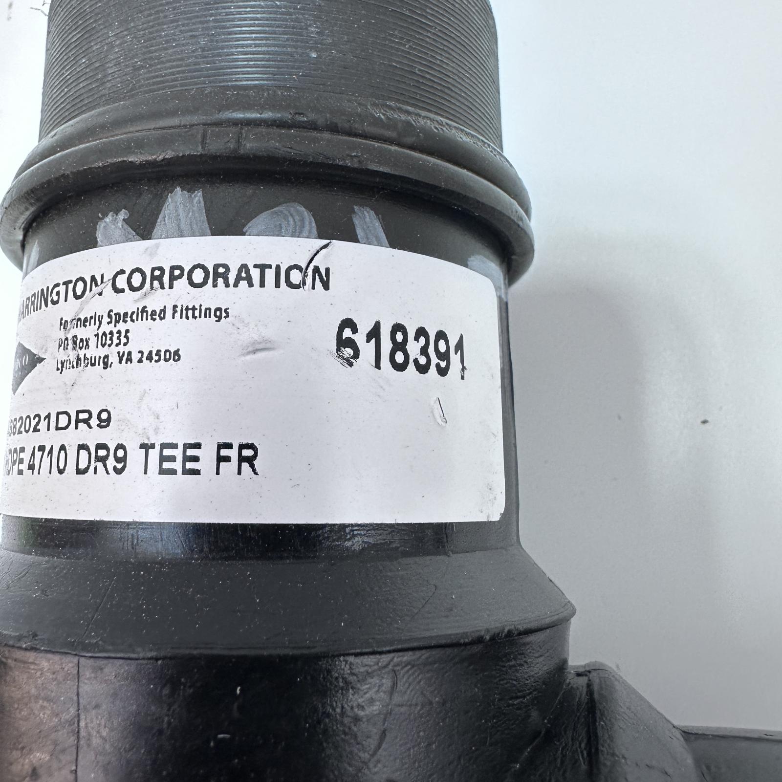 Harrington 618391 2" x 1" HDPE Reducing Tee - Photo 7