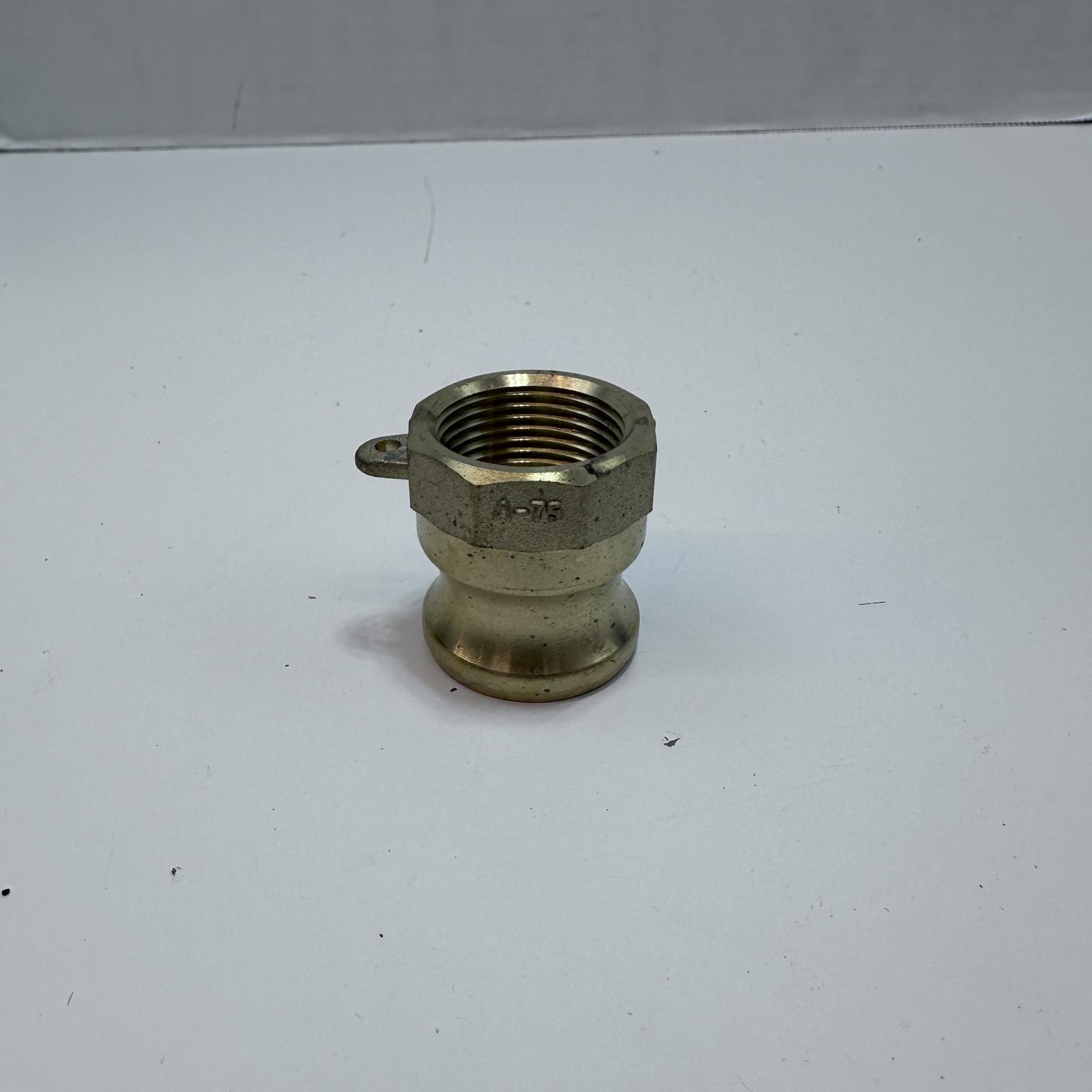 Lot of 2 Brass Camlock Female Adapter Type A - Photo 2