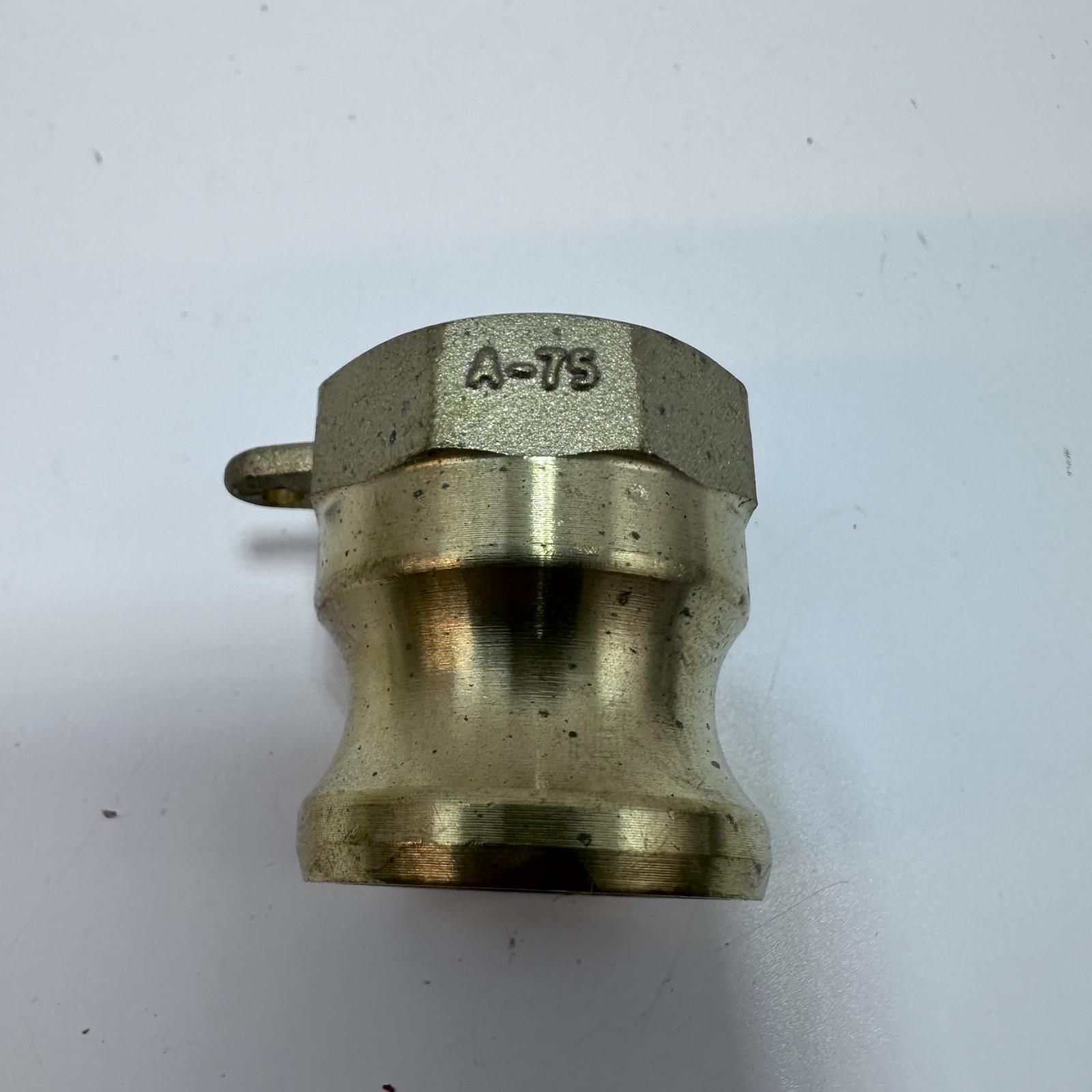 Lot of 2 Brass Camlock Female Adapter Type A - Photo 4