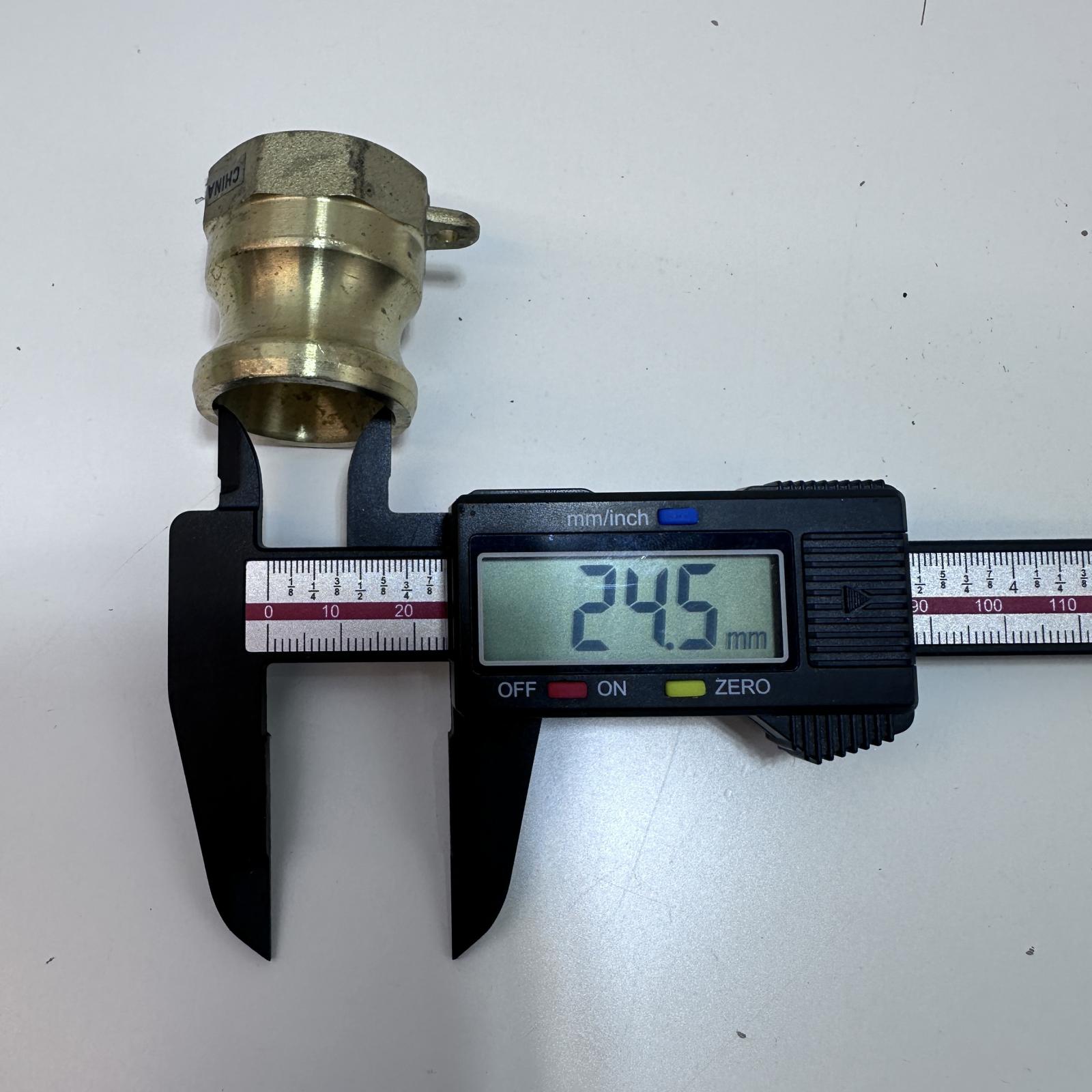 Lot of 2 Brass Camlock Female Adapter Type A - Photo 8