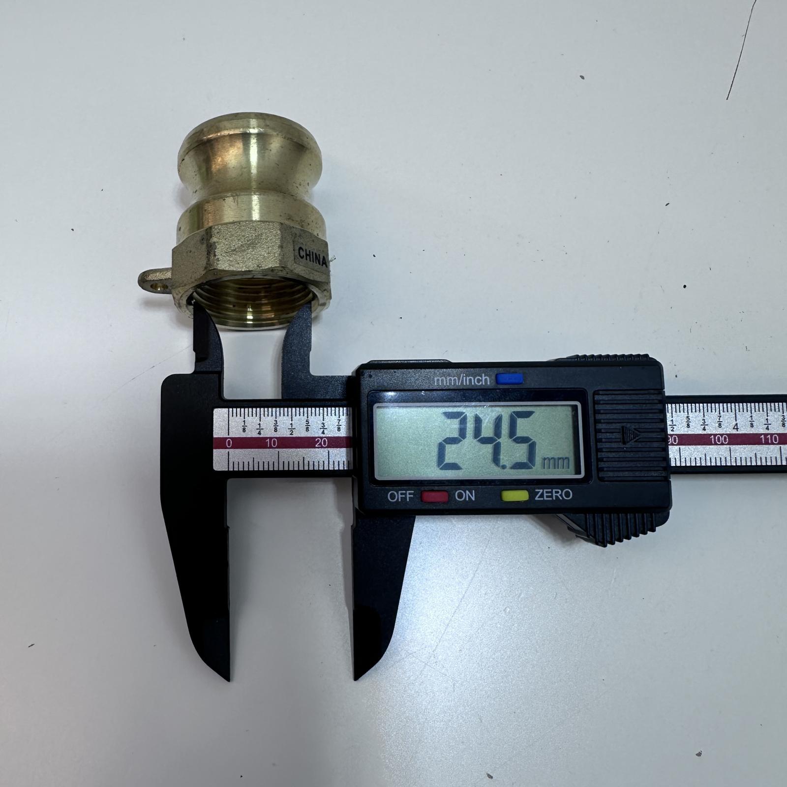 Lot of 2 Brass Camlock Female Adapter Type A - Photo 5