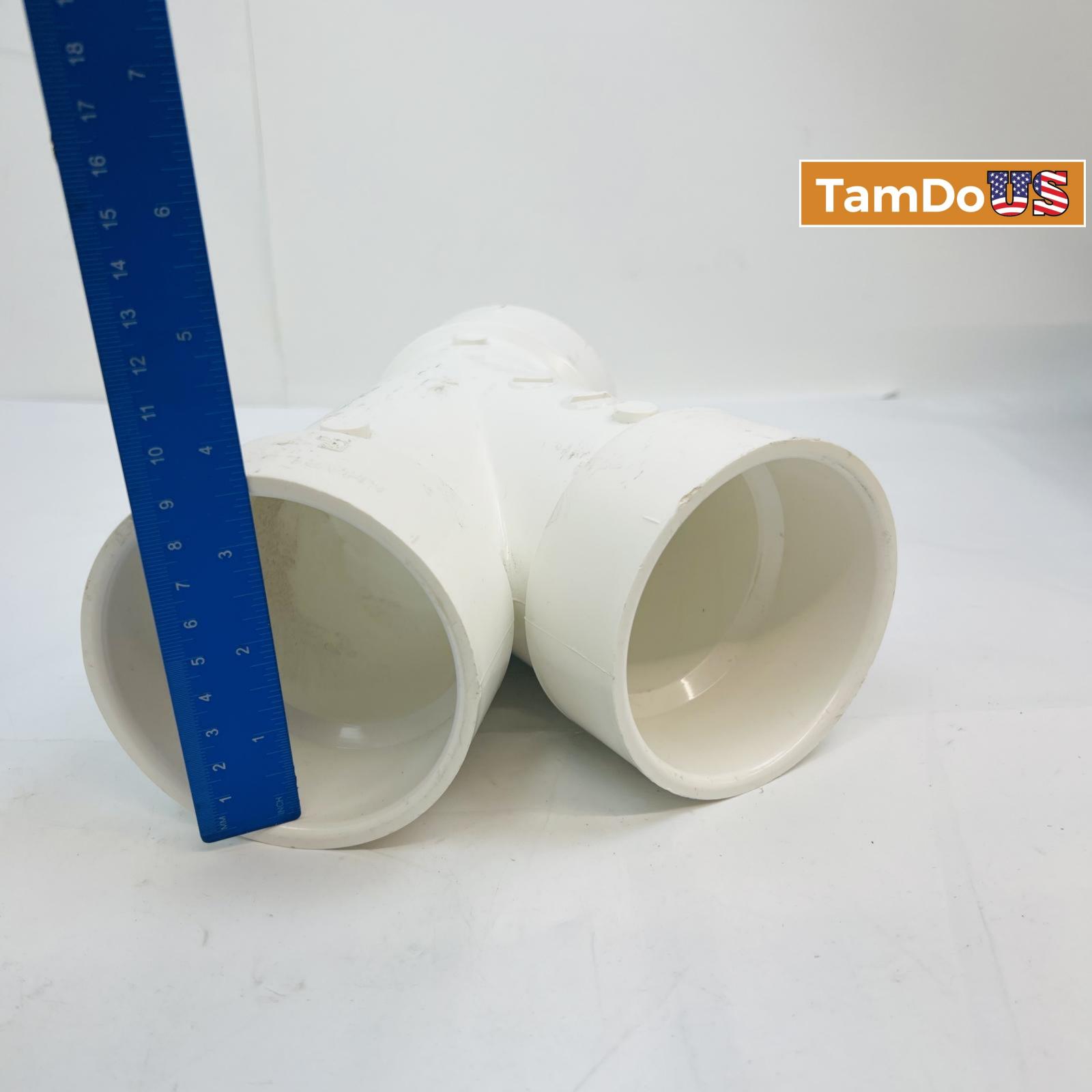 Lot of 2 DWV PVC Wye Fitting - Photo 5