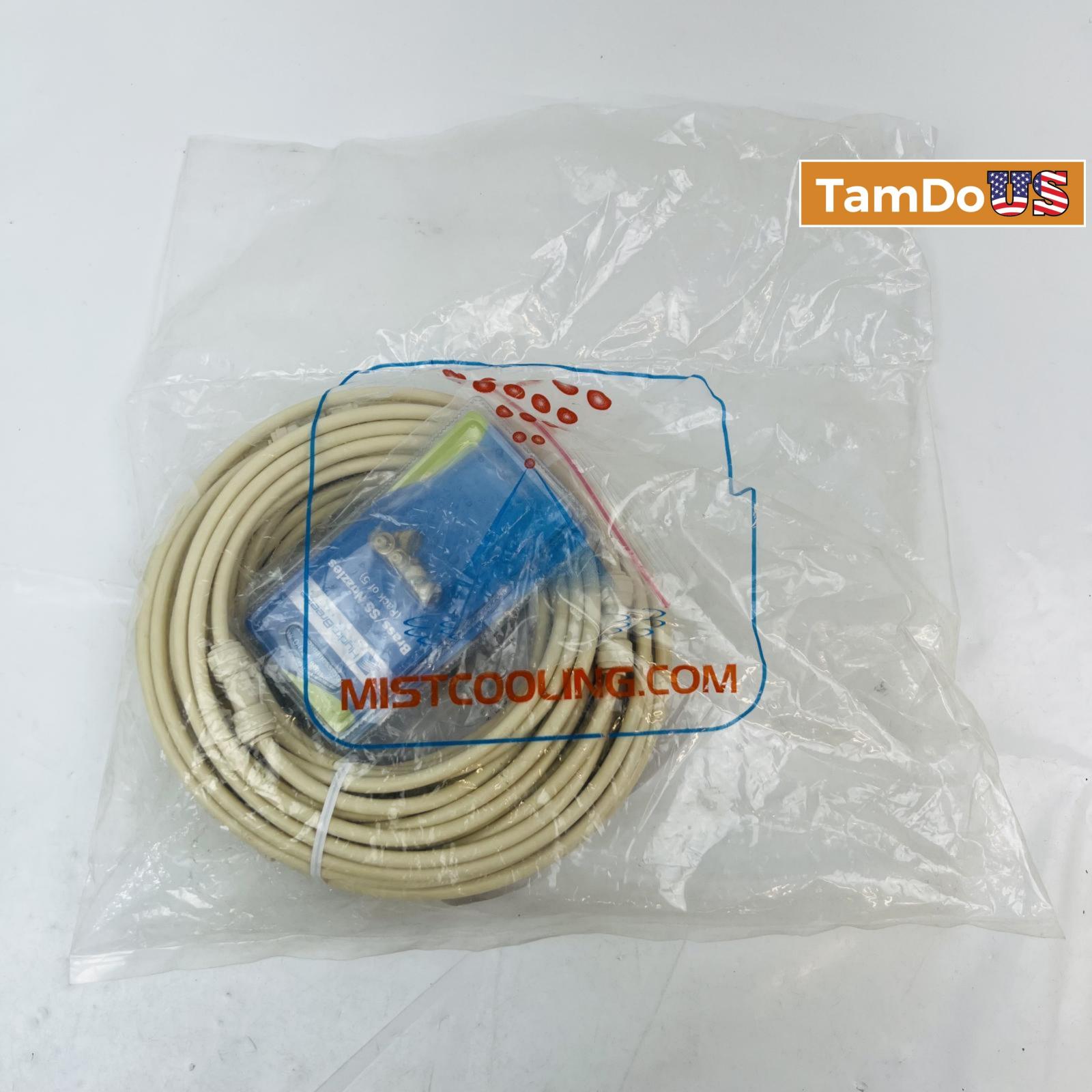 Misters for Outside Patio 12 Mist Nozzles Brass Adapter - Photo 3