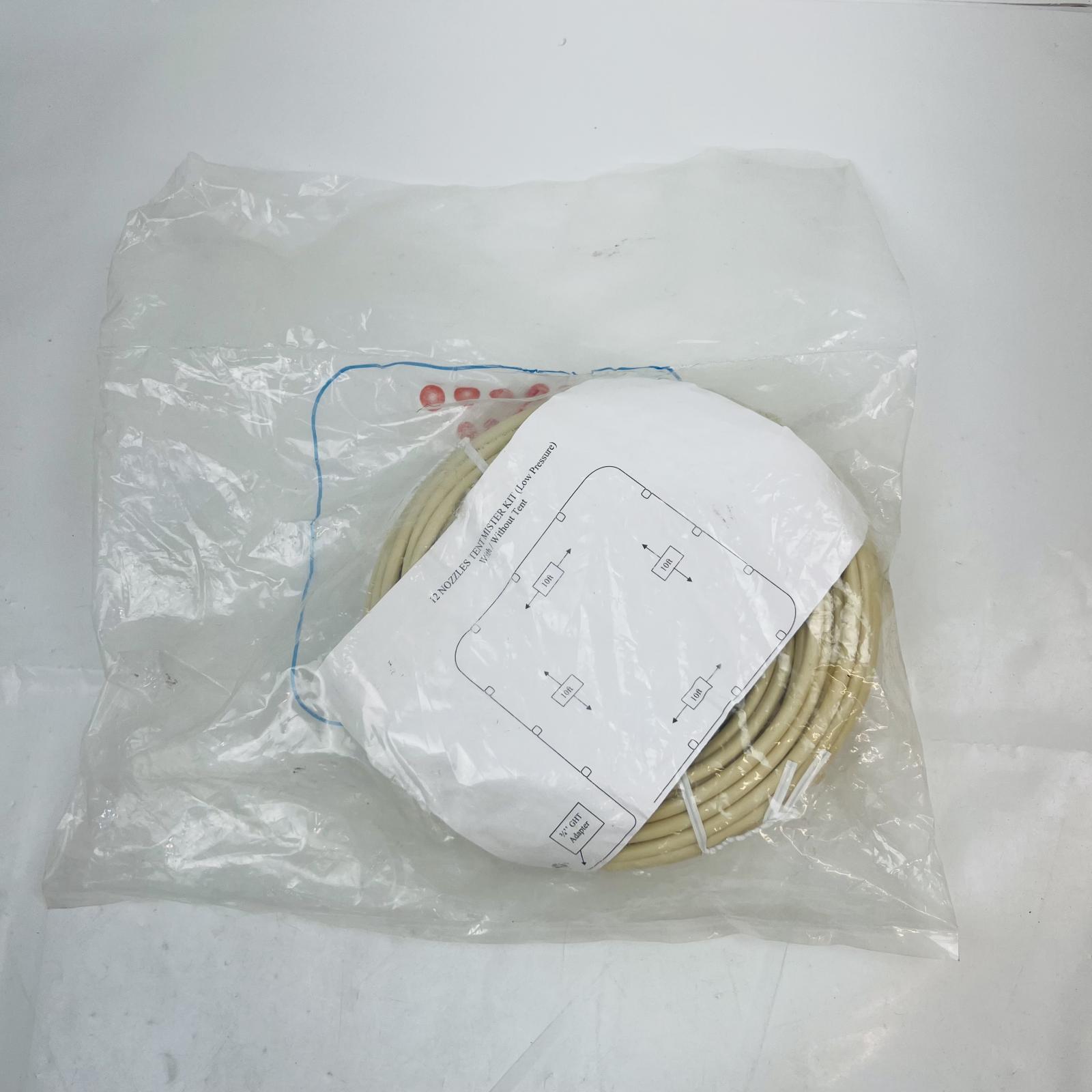 Misters for Outside Patio 12 Mist Nozzles Brass Adapter - Photo 2