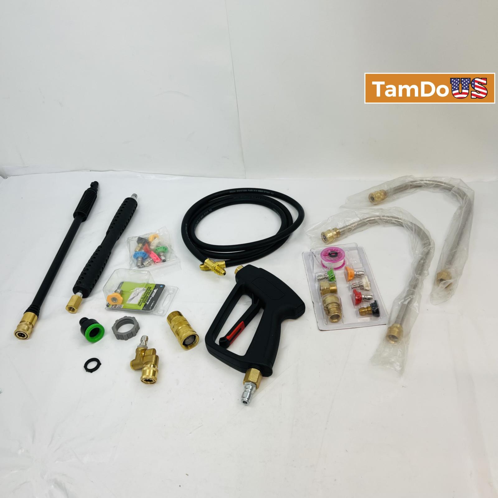 Realyou Airbrush Spares Kit Nozzle Cleaner, Teflon Tape, 5 Spray Tips, 2 Adapters - Photo 11