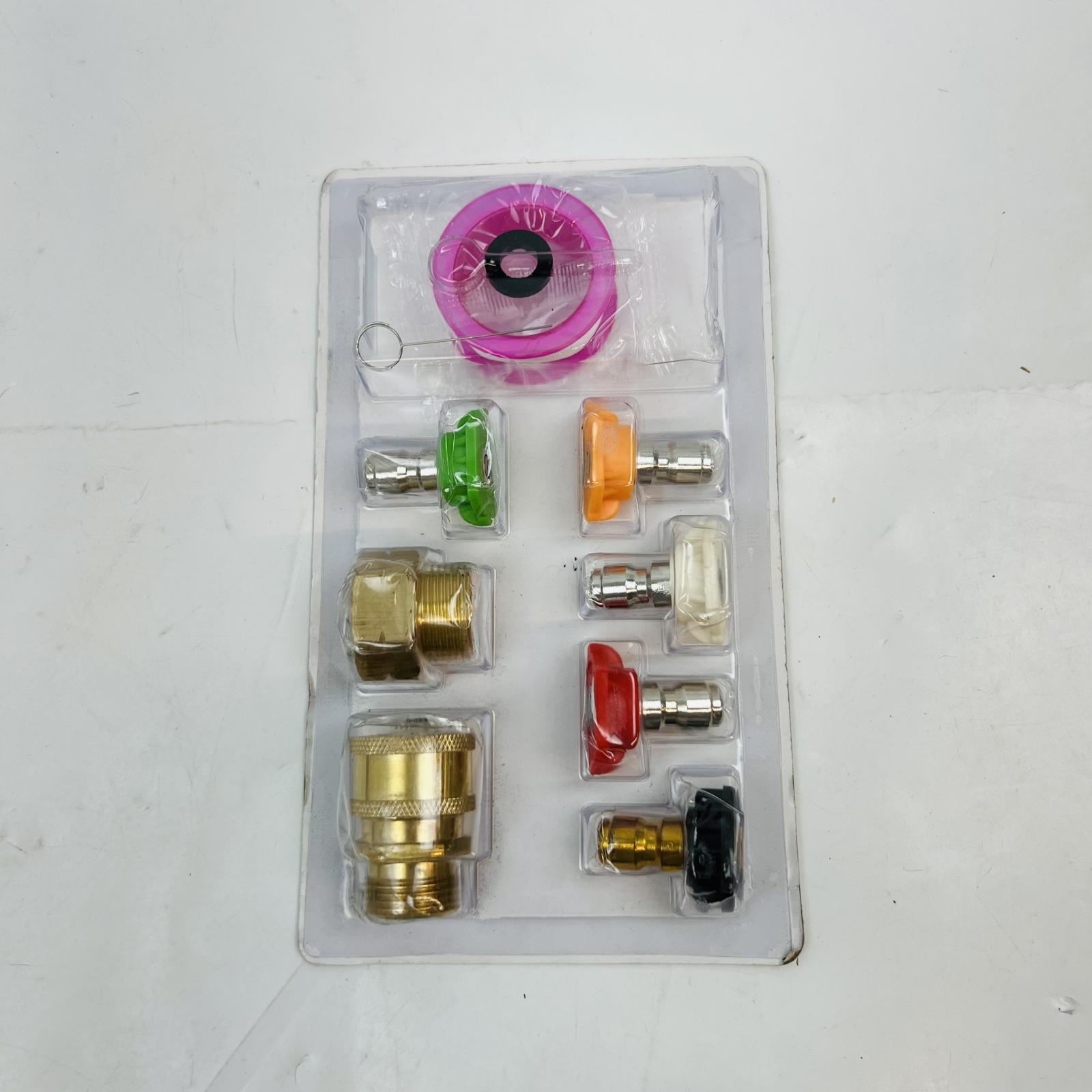 Realyou Airbrush Spares Kit Nozzle Cleaner, Teflon Tape, 5 Spray Tips, 2 Adapters - Photo 10