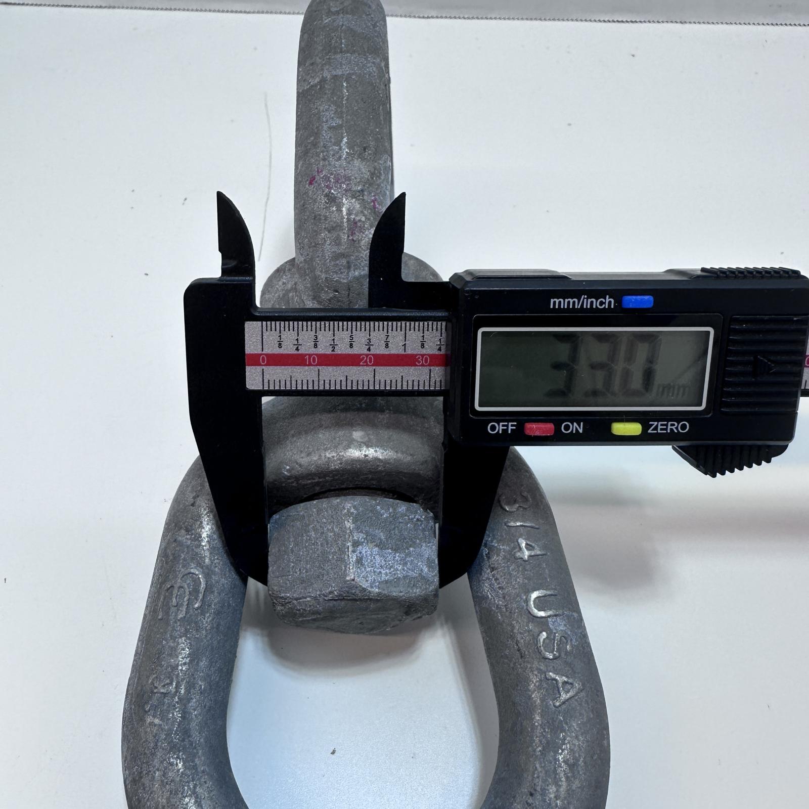 Galvanized Swivel Eye & Eye 18.5mm Chain Anchor - Photo 2