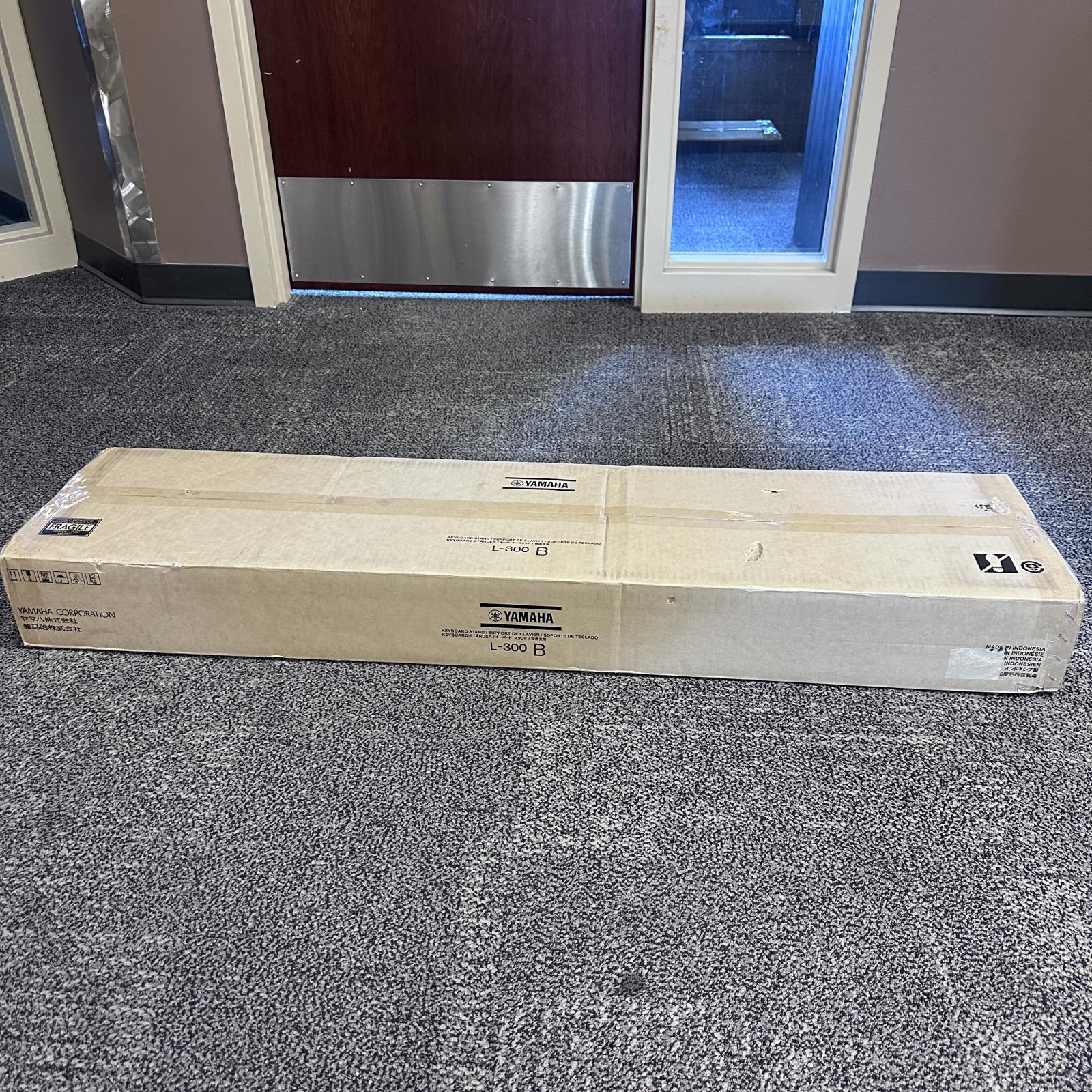 Yamaha L-300b Matching Piano Stand For Yamaha DGX-670 - Black - Photo 4