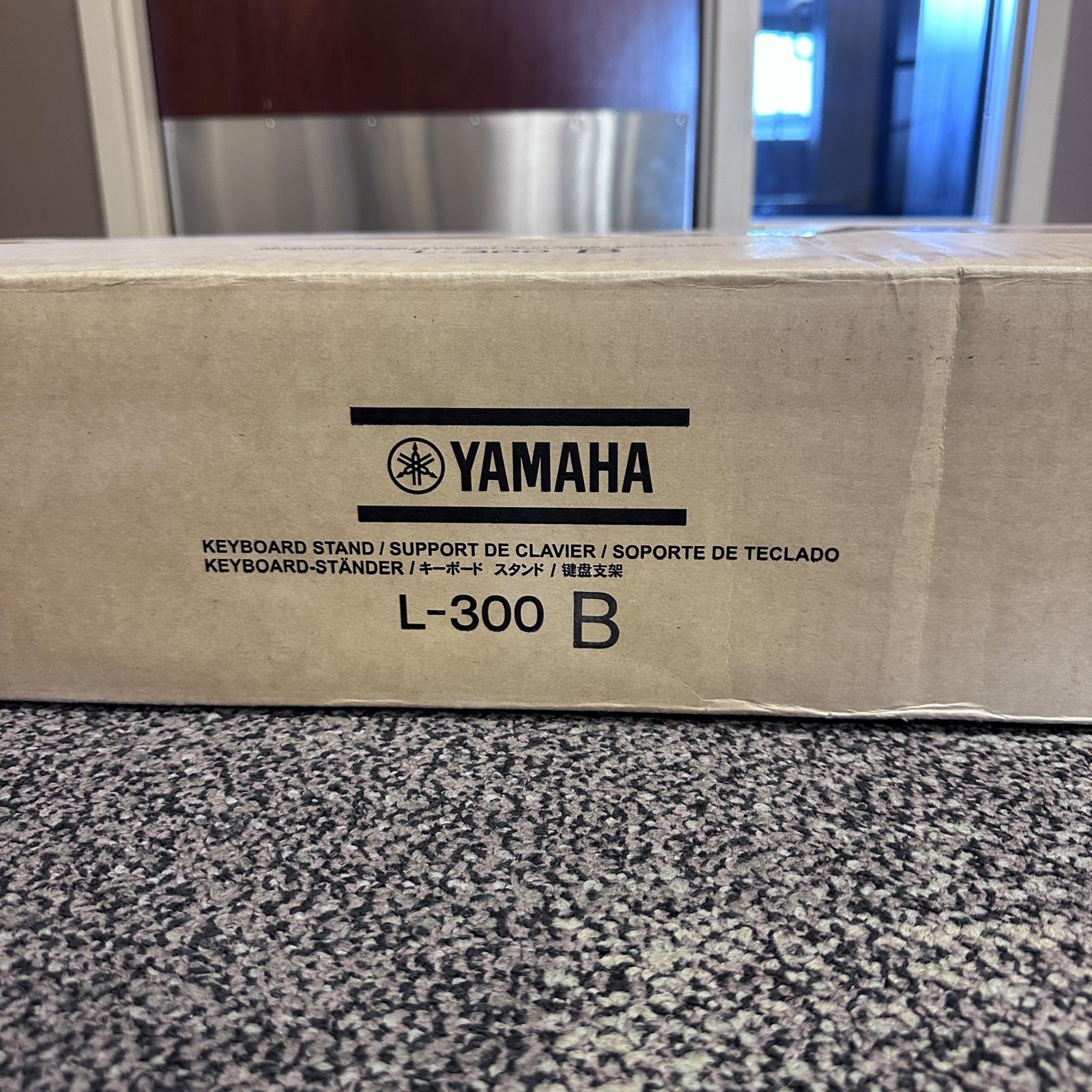 Yamaha L-300b Matching Piano Stand For Yamaha DGX-670 - Black - Photo 5