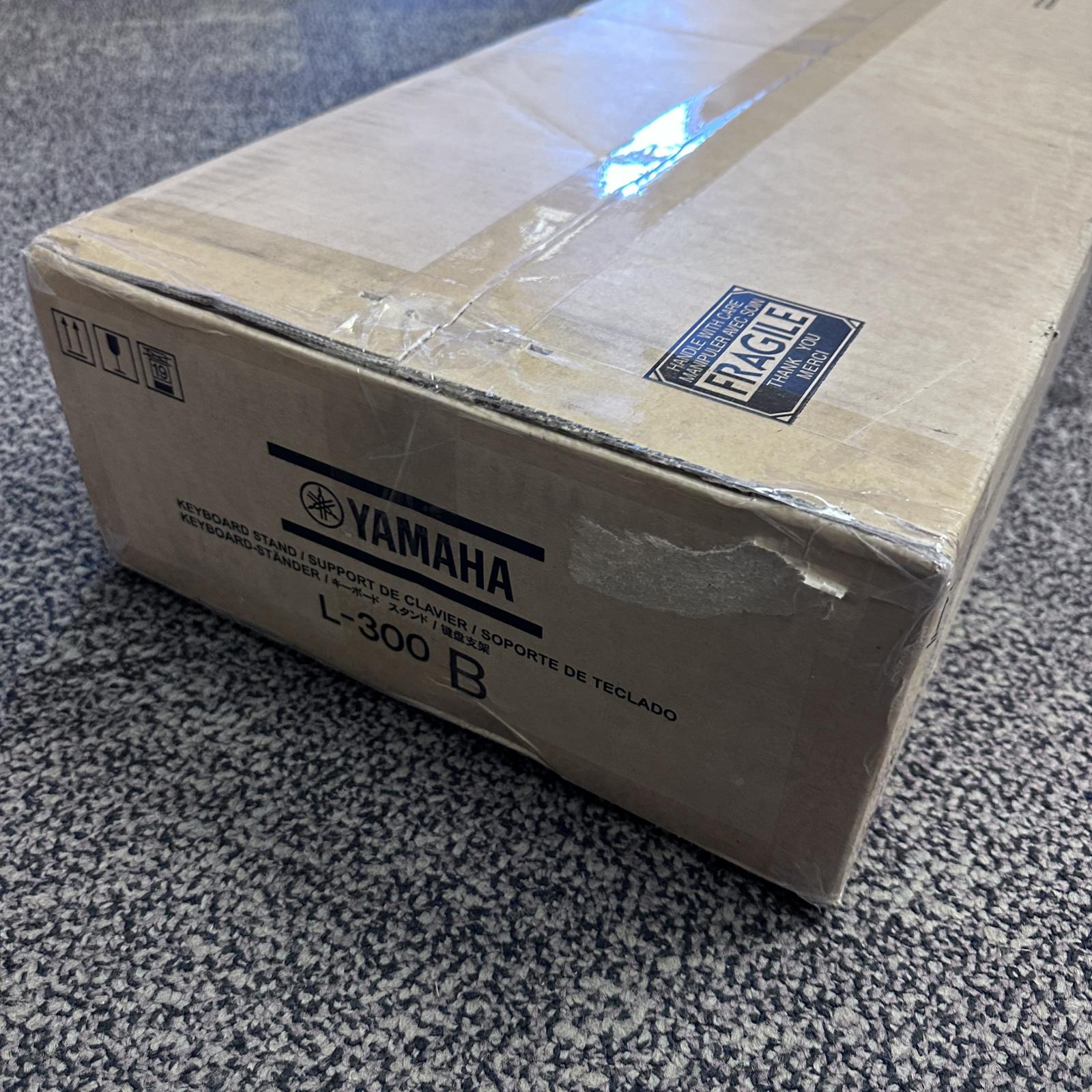 Yamaha L-300b Matching Piano Stand For Yamaha DGX-670 - Black - Photo 11