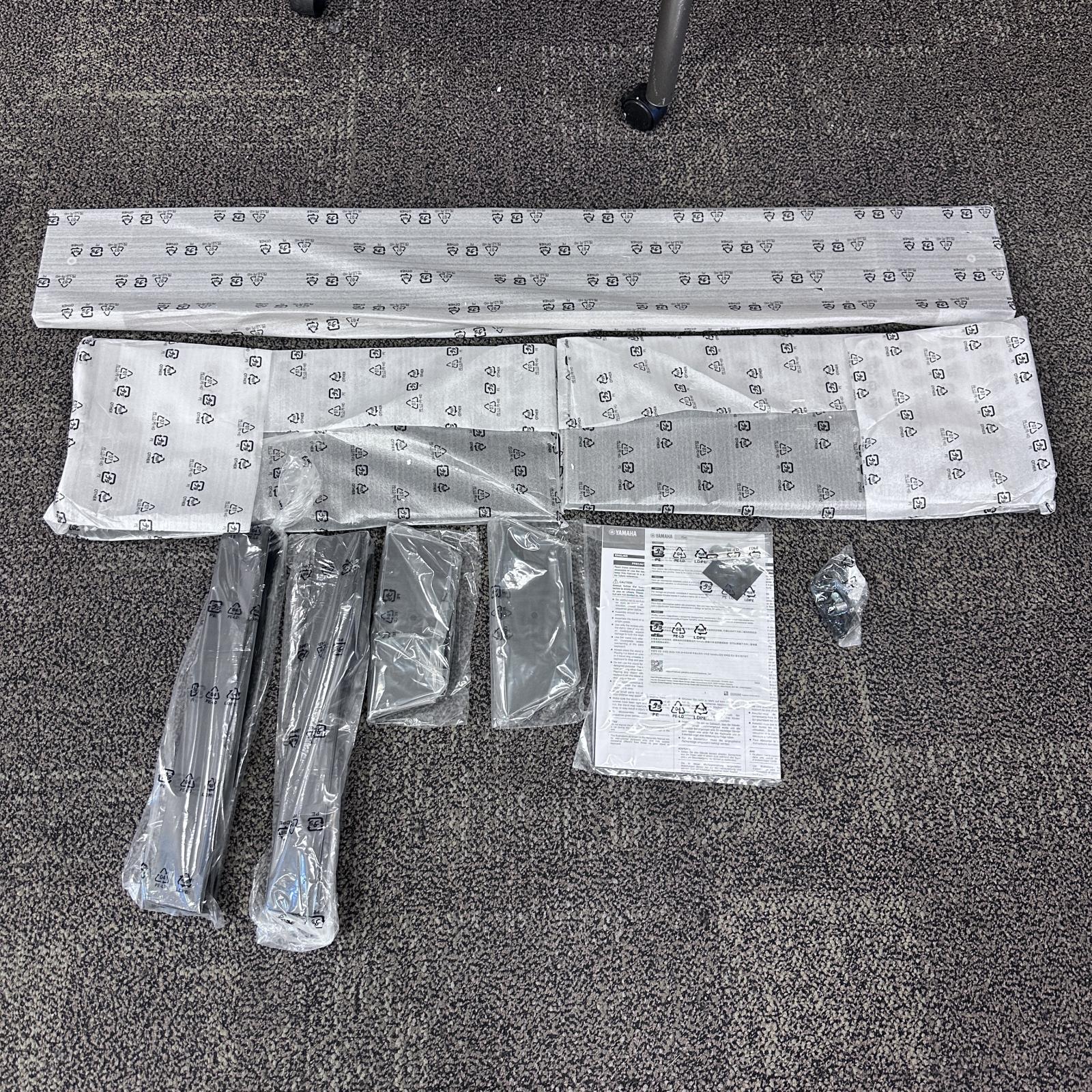 Yamaha L-300b Matching Piano Stand For Yamaha DGX-670 - Black - Photo 8