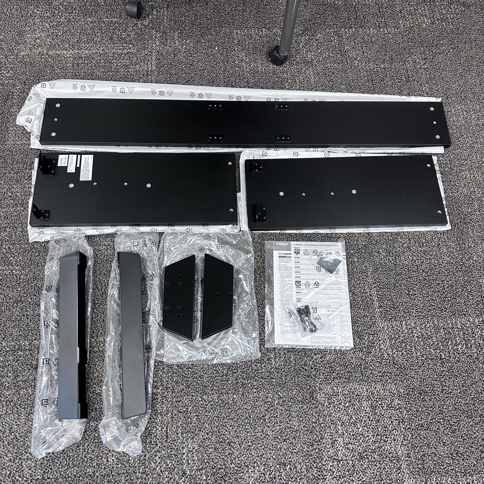 Yamaha L-300b Matching Piano Stand For Yamaha DGX-670 - Black - Photo 2