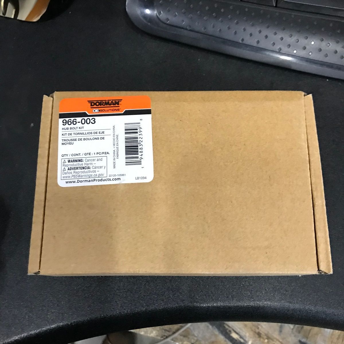 DORMAN 966-003 Wheel Hub Bolt For Select 15-20 Ford Models - Photo 4