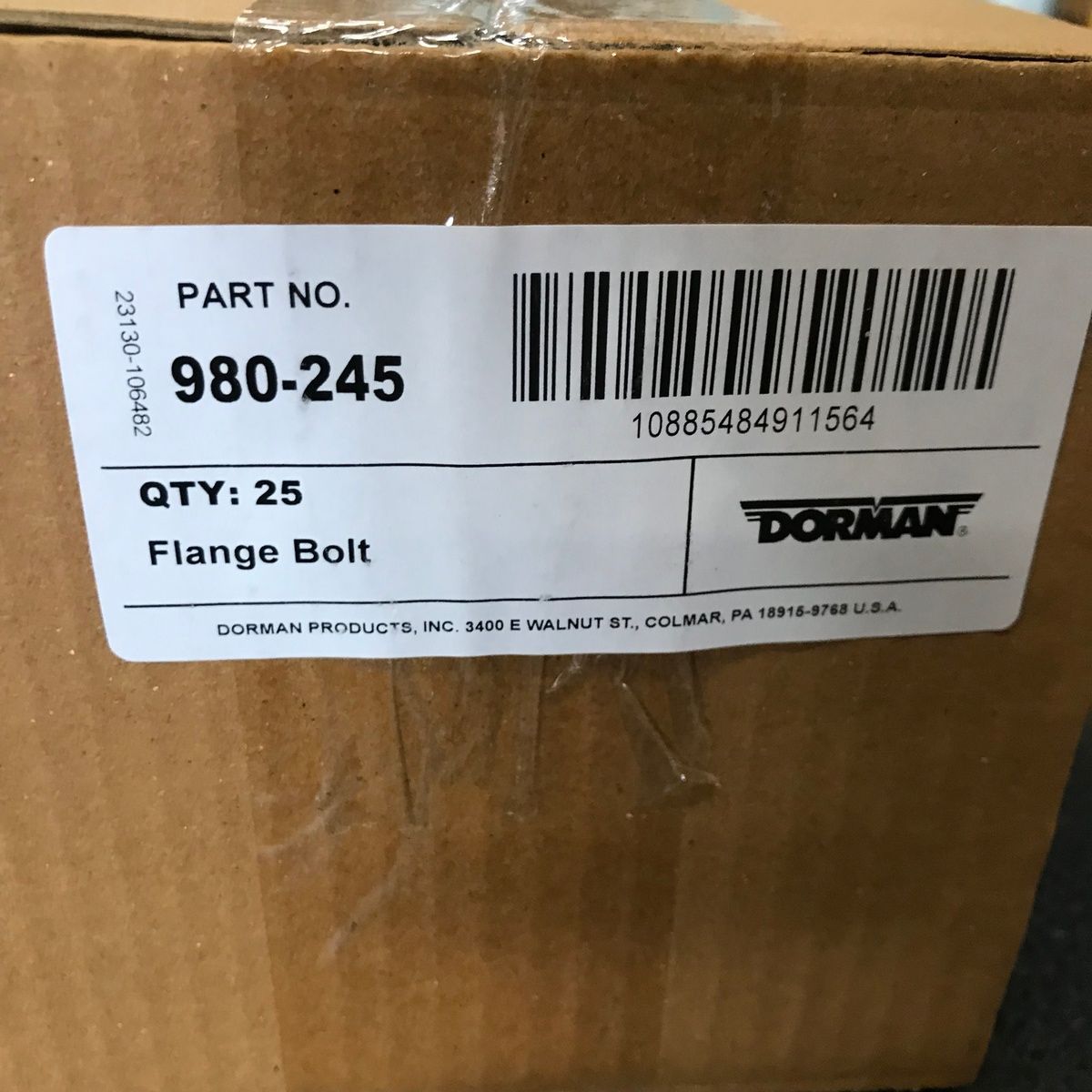 Dorman 980-245 Flanged Bolt Box of 25 - Photo 4
