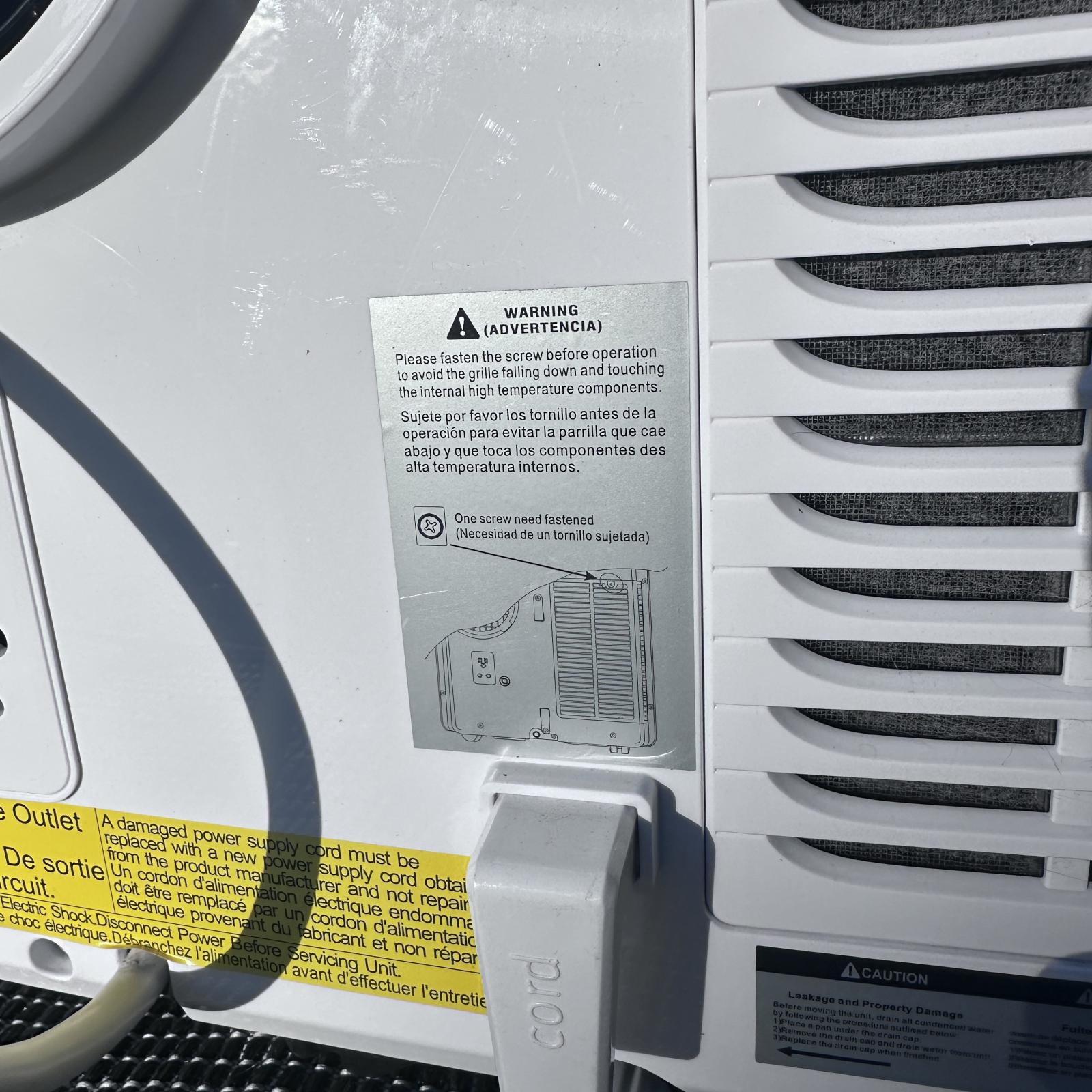 Frigidaire FHPC102AC1 Portable Room Air Conditioner, 10,000 BTU - Photo 4