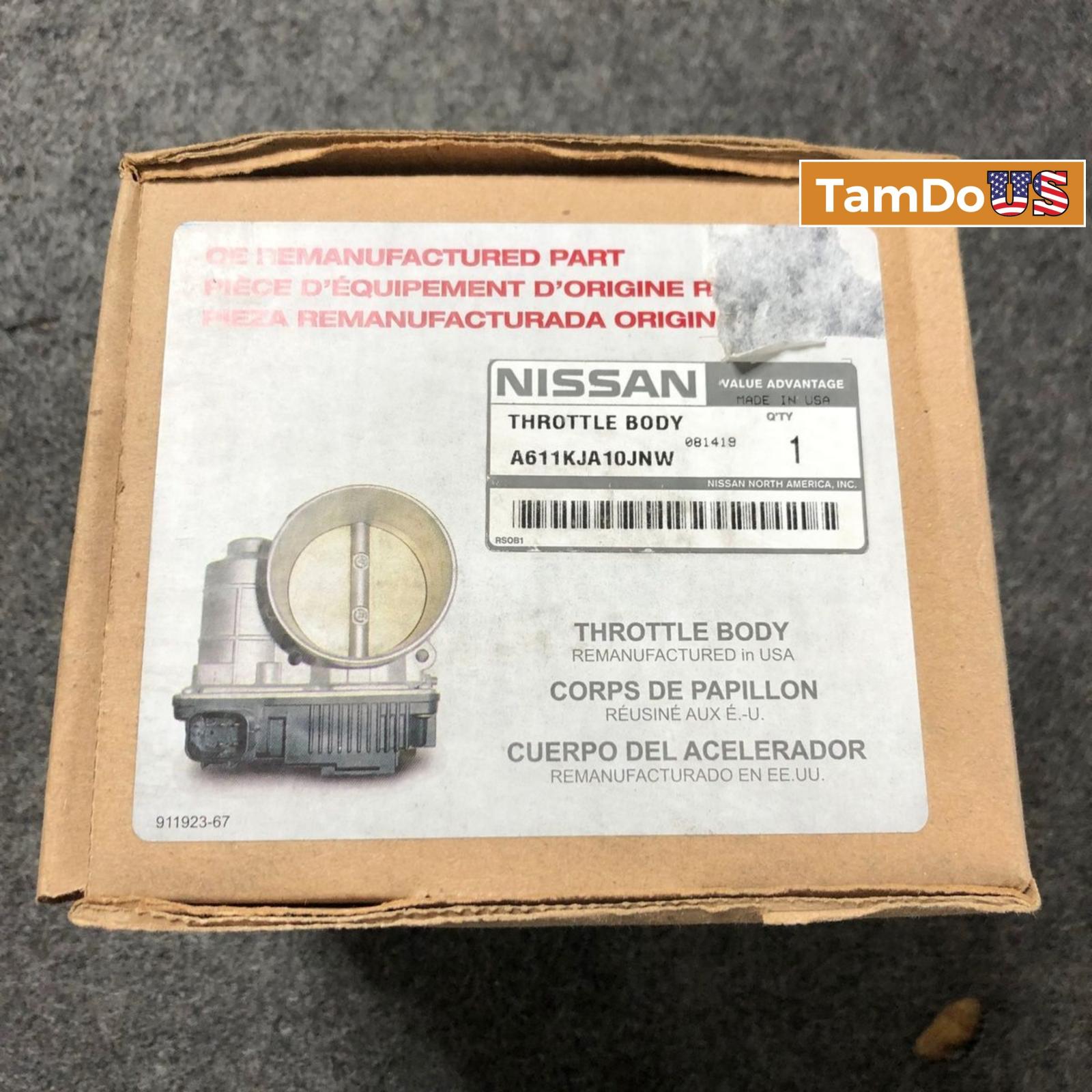 Genuine Nissan 2007-2020 Altima Murano Throttle Body Remanufactured A611KJA10JNW - Photo 9