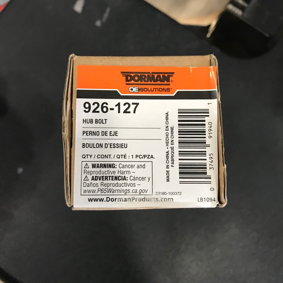 Dorman 926-127 Wheel Hub Bolt fits Ford Transit - Photo 3