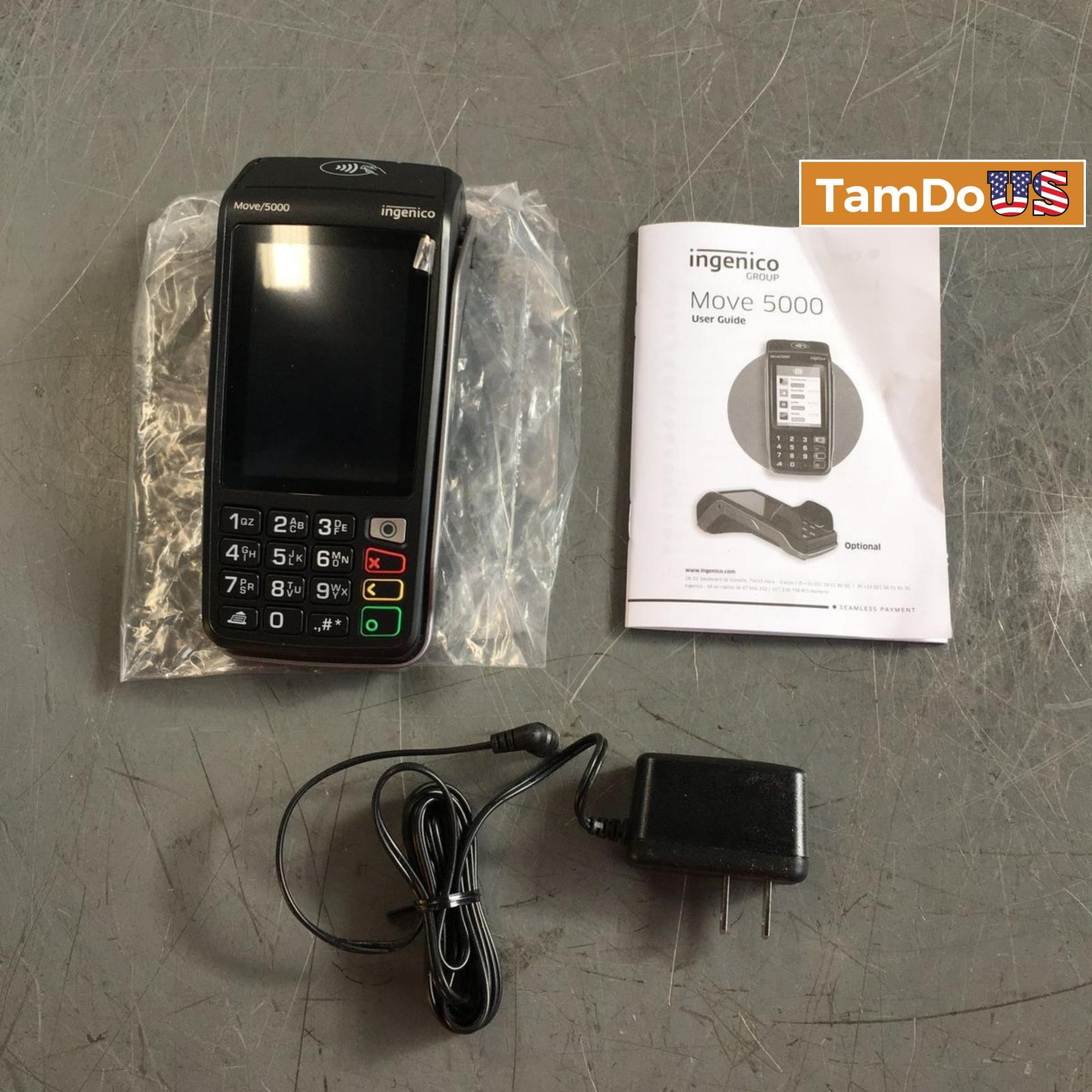 Ingenico Move 5000 Pos Payment Credit Card Terminal With Battery - Photo 7