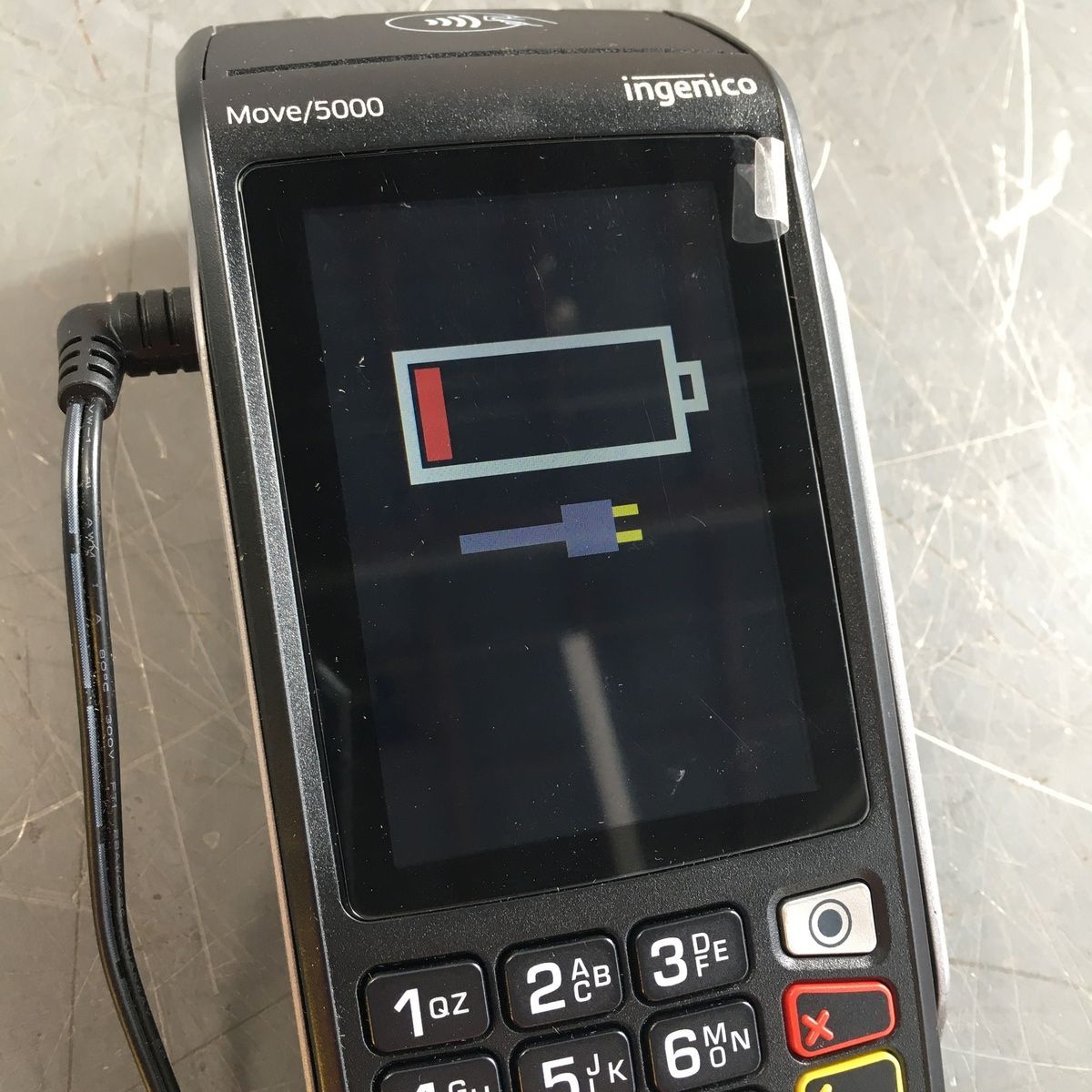 Ingenico Move 5000 Pos Payment Credit Card Terminal With Battery - Photo 2