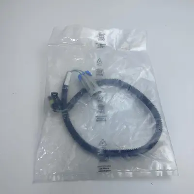 Lot of 5 Wiring Harness Cable - P3A - Black Protective Tube - Blue Connector at Computer Cables & Connectors in new condition