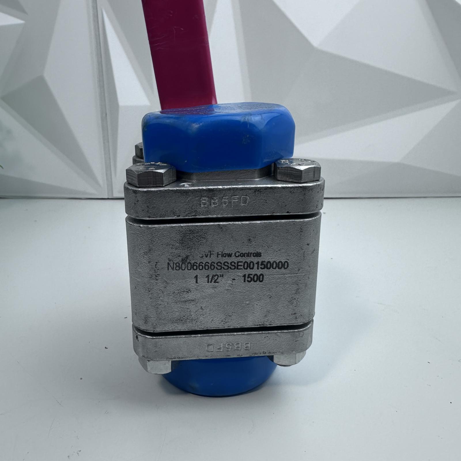 SVF Flow Controls Stainless Steel Ball Valve 1 1/2" 1500 PSI - Photo 5