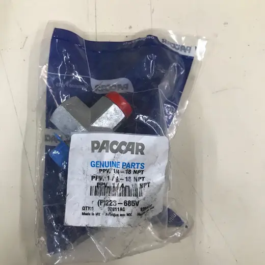 PACCAR Genuine Parts P223-685V PPV 1/4-18 NPT Valve at TamDoUS Taylorsville
