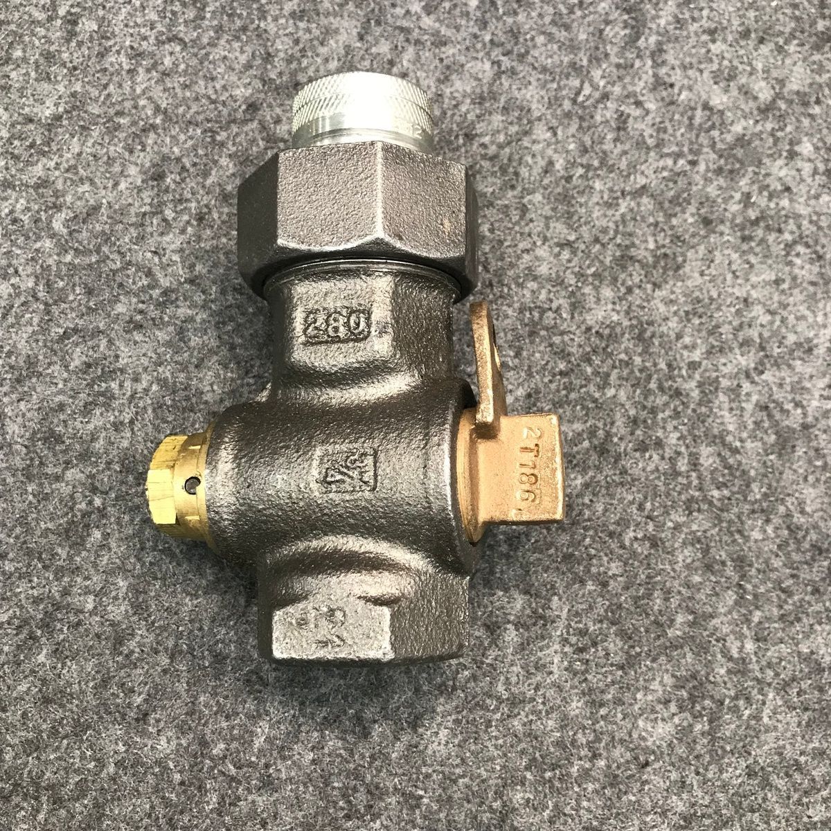 Mueller Luboseal Gas Meter 3/4” Shut-Off Valve 175 PSIG - Photo 2