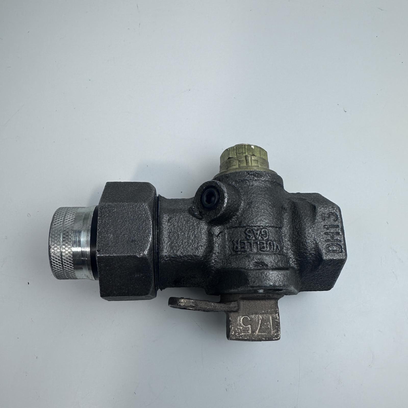 Mueller Luboseal Gas Meter 3/4” Shut-Off Valve 175 PSIG - Photo 4
