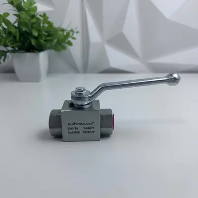 EHYDRAULIC EHV38 Hydraulic Ball Valve 3/8" NPT 7250 PSI at Heavy Equipment, Parts & Attachments in new condition