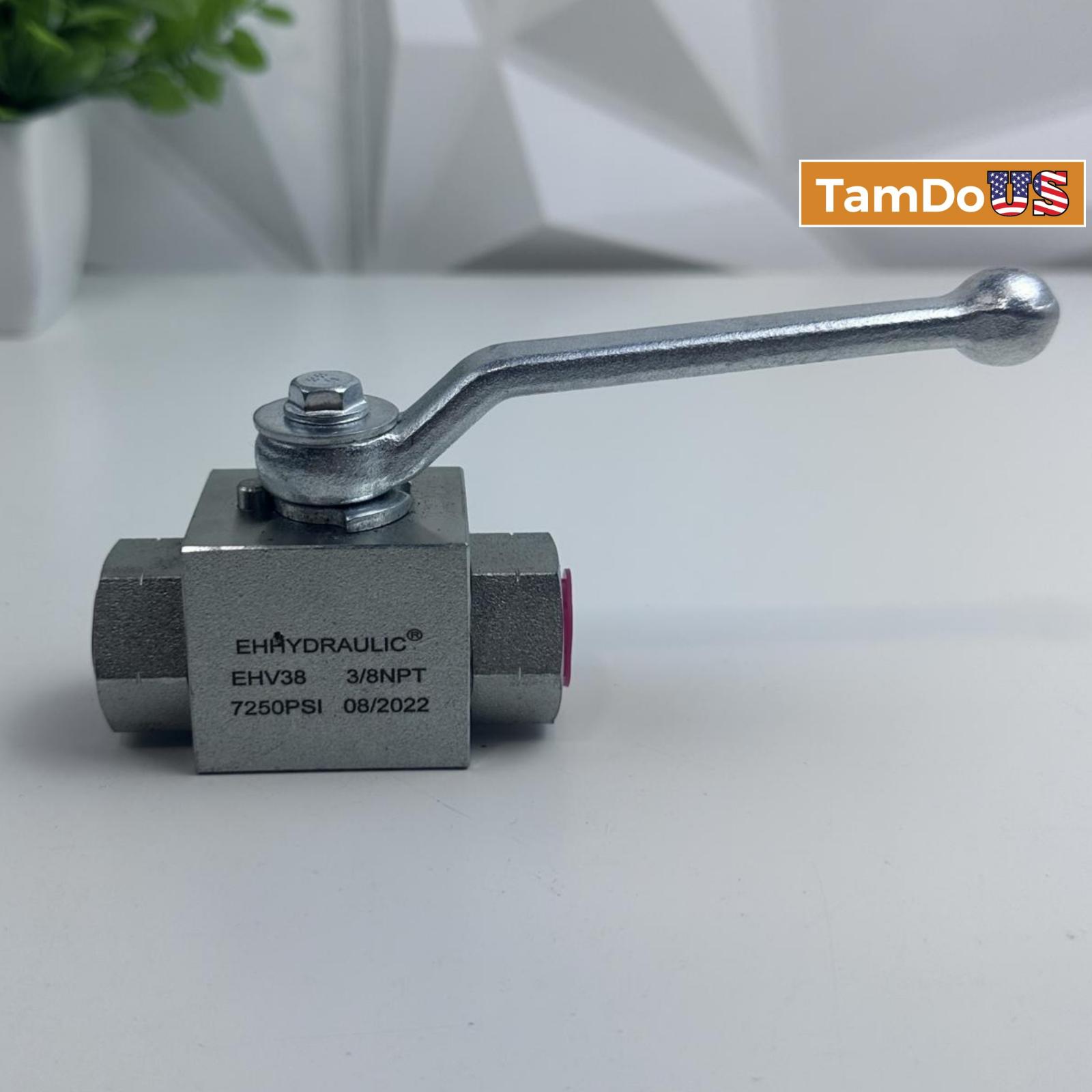 EHYDRAULIC EHV38 Hydraulic Ball Valve 3/8" NPT 7250 PSI - Photo 7