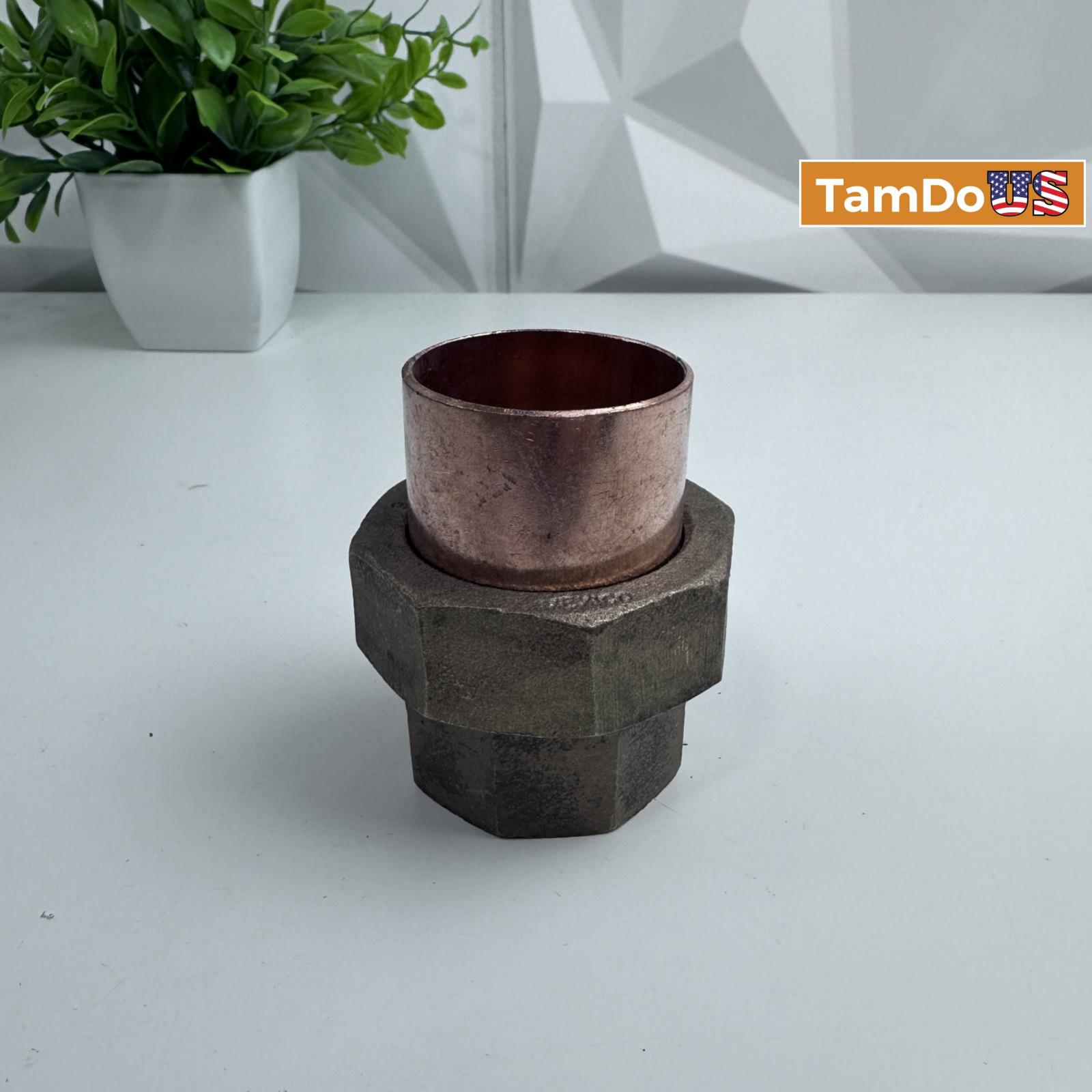 Nibco 1-1/4" Lead-Free Brass Union Pipe Fitting - Photo 9