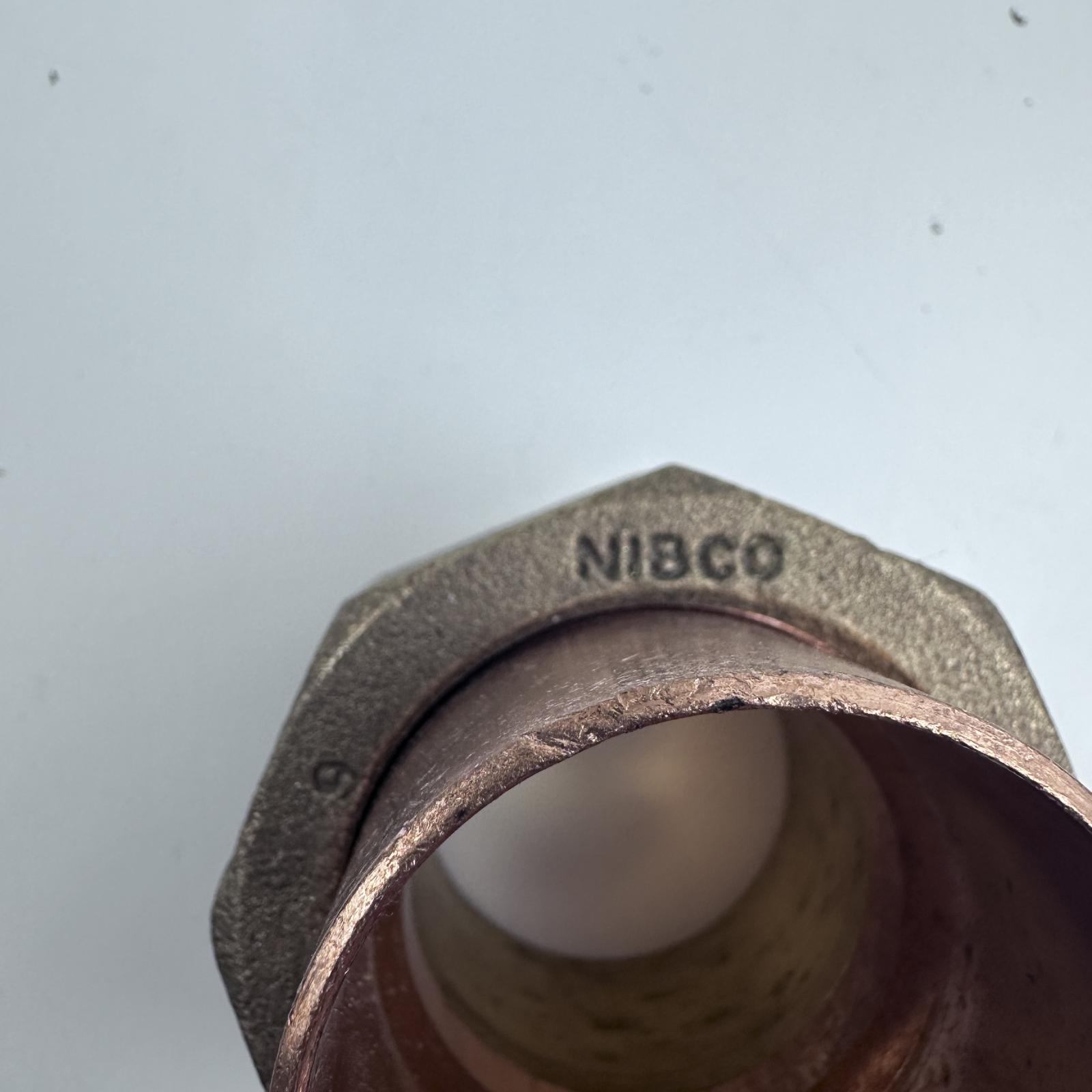 Nibco 1-1/4" Lead-Free Brass Union Pipe Fitting - Photo 8