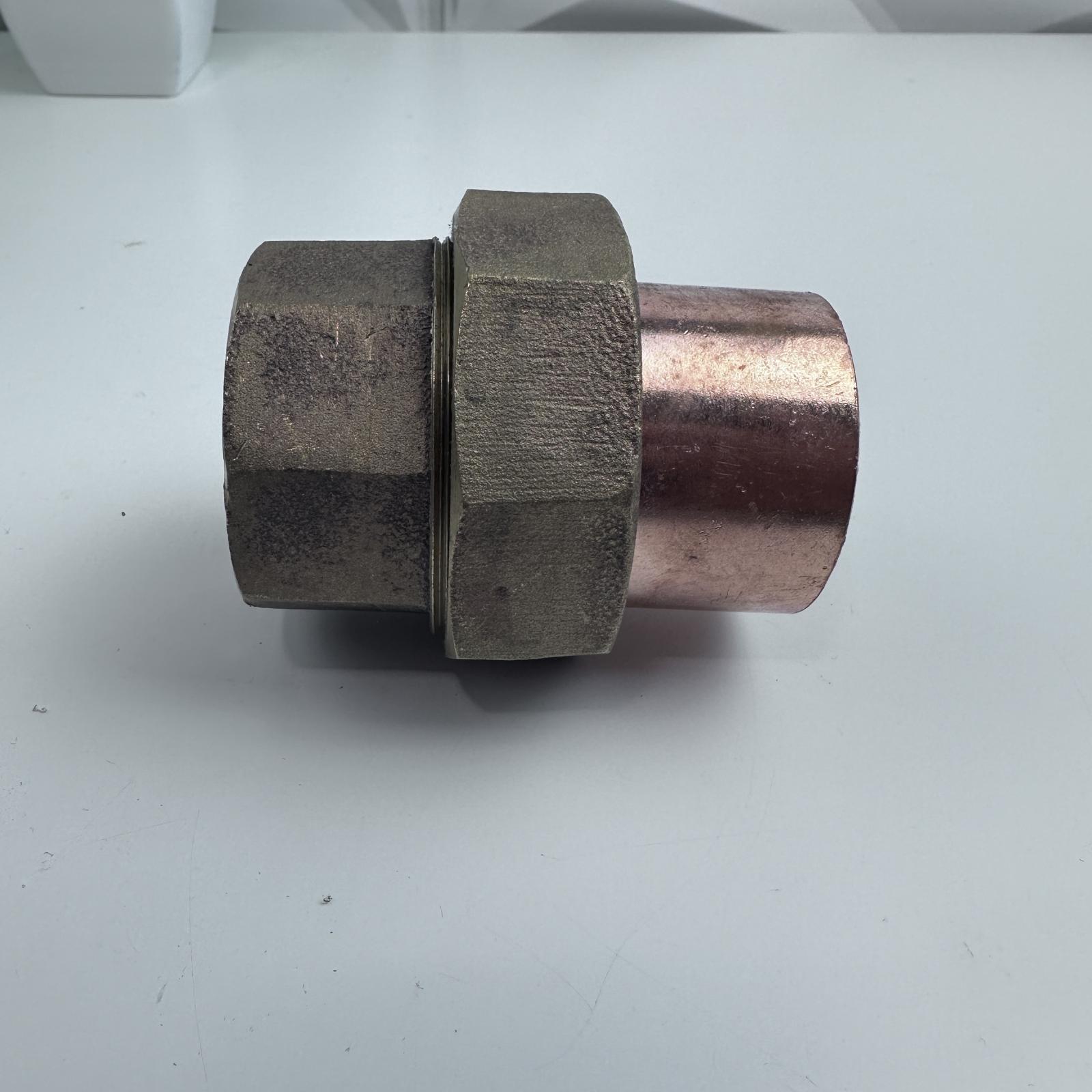 Nibco 1-1/4" Lead-Free Brass Union Pipe Fitting - Photo 6