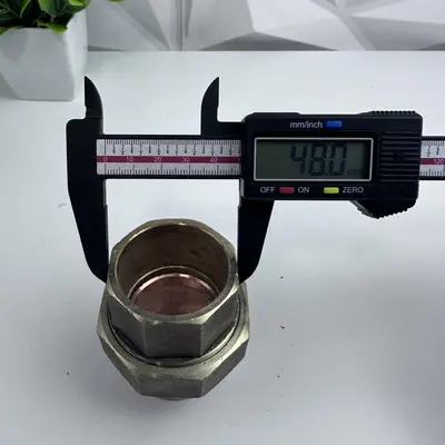 Nibco 1-1/4" Lead-Free Brass Union Pipe Fitting at Hydraulics, Pneumatics & Plumbing in new condition