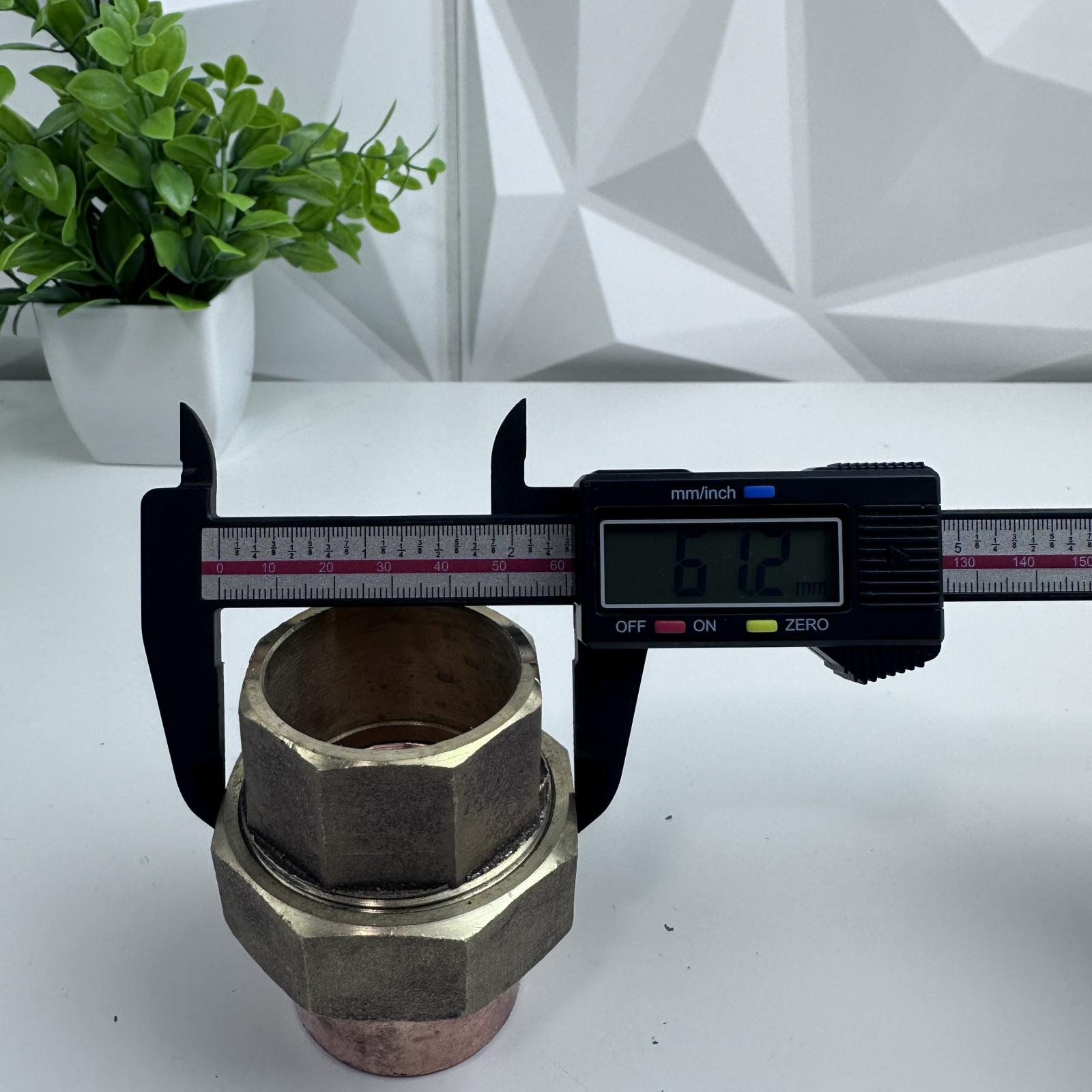 Nibco 1-1/4" Lead-Free Brass Union Pipe Fitting - Photo 5