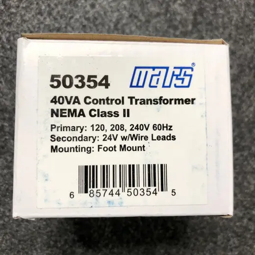 Lot of 2 MARS 50354 40VA Control Transformer at TamDoUS Taylorsville