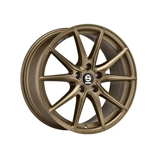 Sparco DRS 17x7.5 ET48 5x112 Rally Bronze Wheels Set (4) at TamDoUS Taylorsville