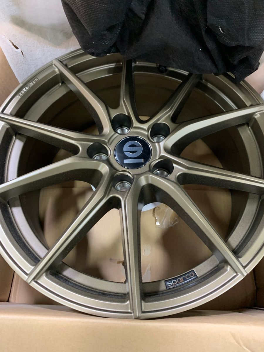 Sparco DRS 17x7.5 ET48 5x112 Rally Bronze Wheels Set (4) - Photo 9